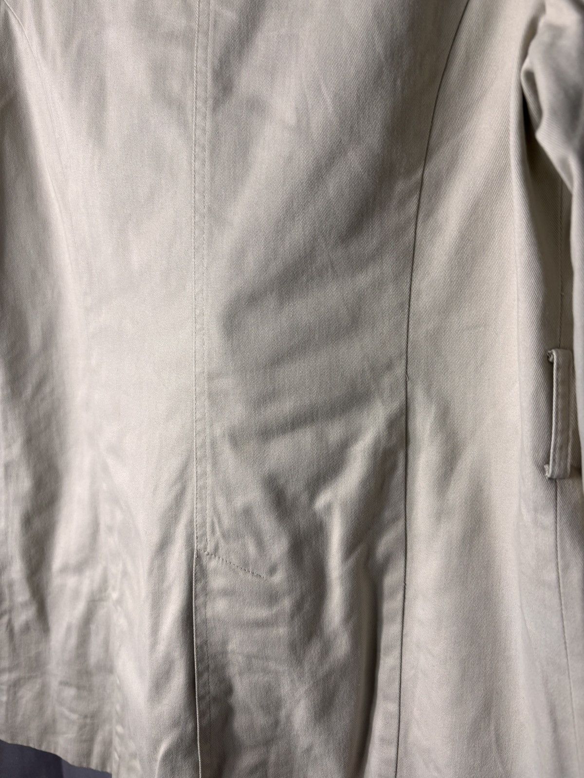 Burberry Burberry Double Breasted Jacket Beige Size L / US 10 / IT 46 - 8 Thumbnail