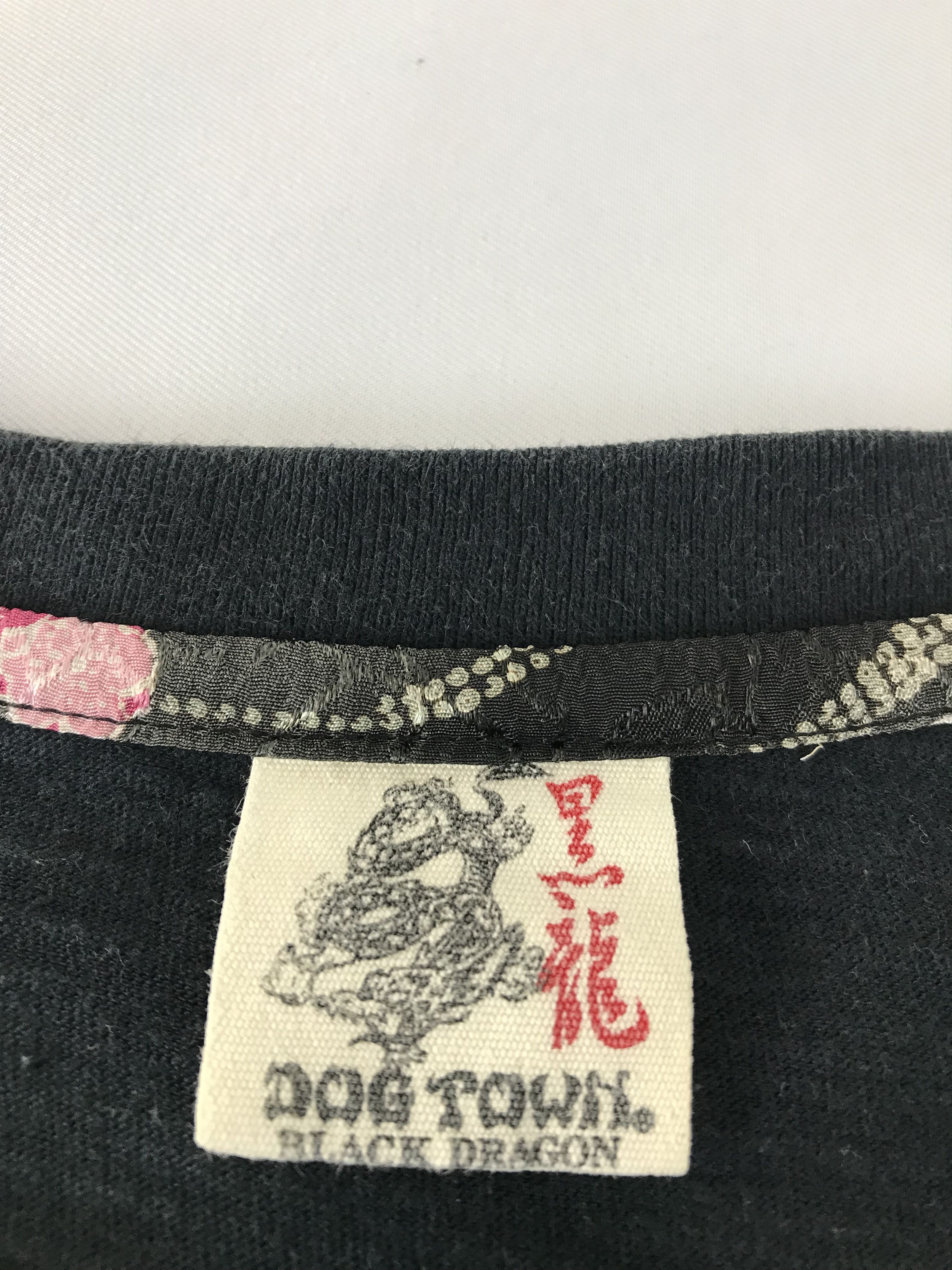 Dogtown Dog Town Black Dragon Big Logo Back Side Long Sleeve Size US L / EU 52-54 / 3 - 8 Thumbnail