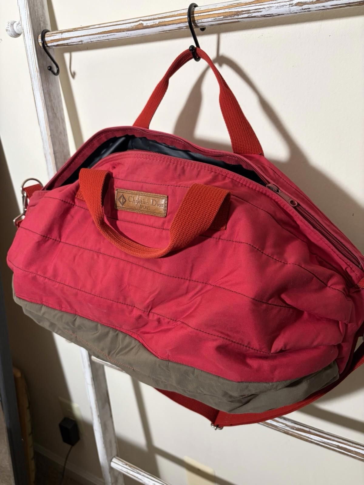 Dior Vtg Dior Sports Boston Bag, Puffy Blimp Cut, Weird+Wonderful Size ONE SIZE - 2 Thumbnail