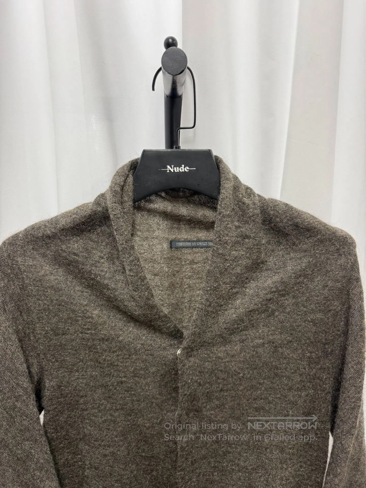 Y's Yohji Yamamoto Y's Mohair Cape Cardigan. Size L / US 10 / IT 46 - 4 Thumbnail