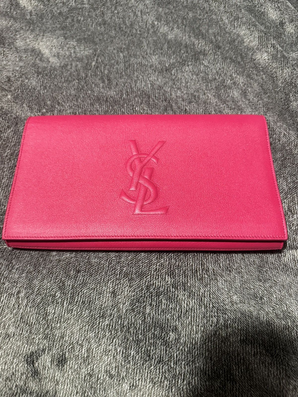 Yves Saint Laurent Pink YSL clutch bag Size ONE SIZE - 1 Thumbnail