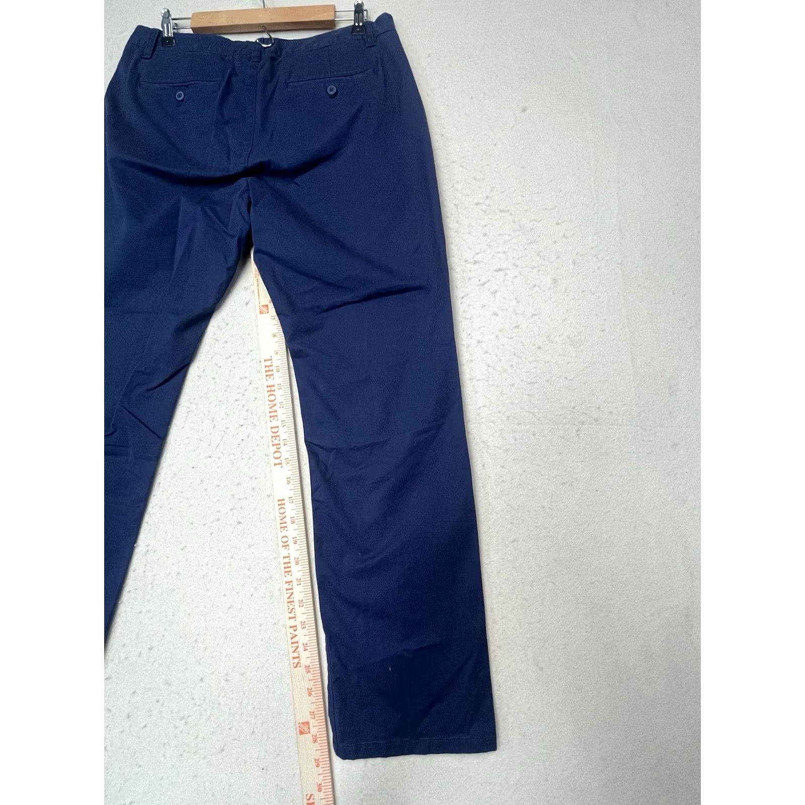 Bonobos Bonobos Pants Mens 33 x 30 Blue Slim Straight Leg Chinos Flat Front Weekday Warrior Size US 33 - 5 Thumbnail