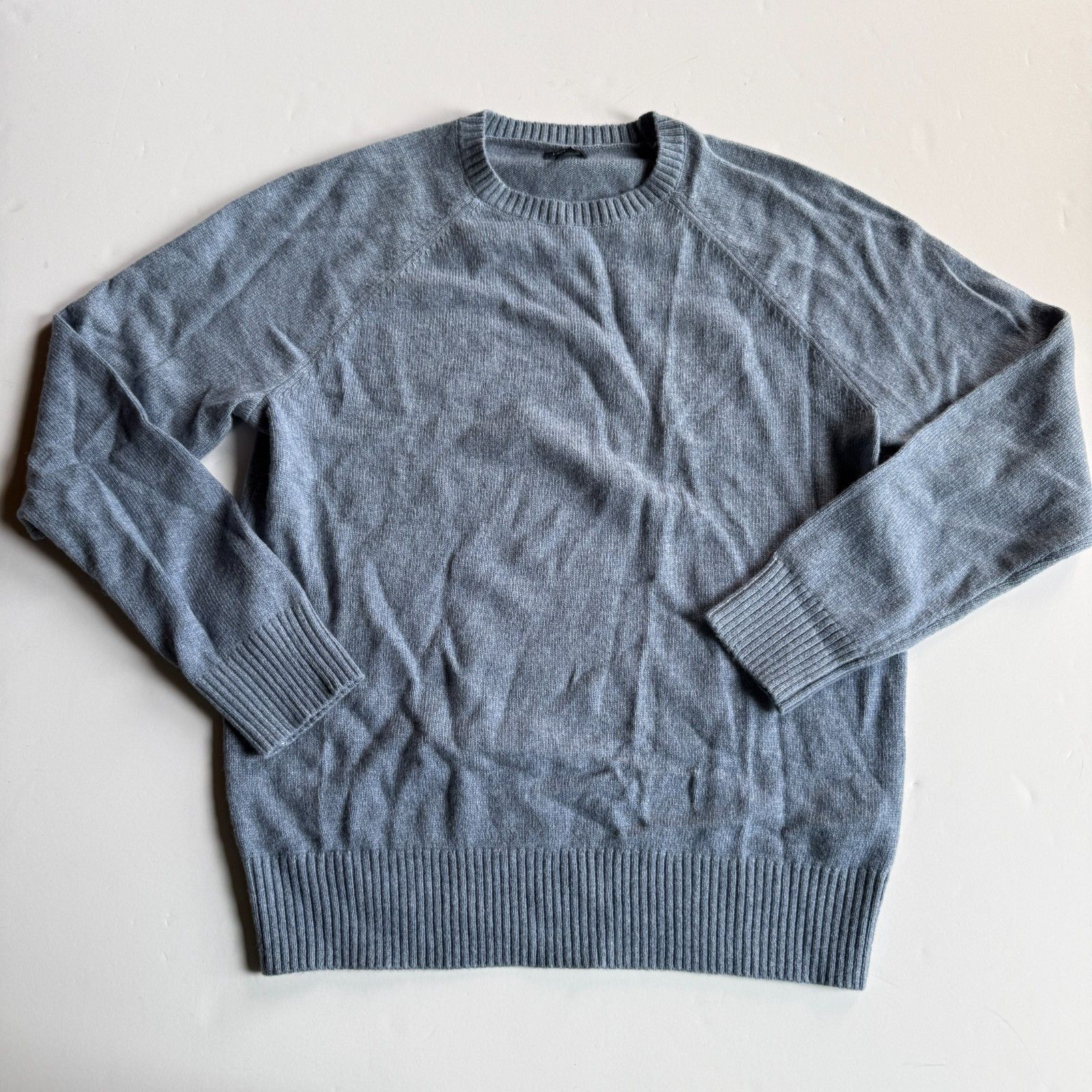 J.Crew J.Crew Light Blue Heathered Classic Crewneck Sweater Size US M / EU 48-50 / 2 - 1 Thumbnail