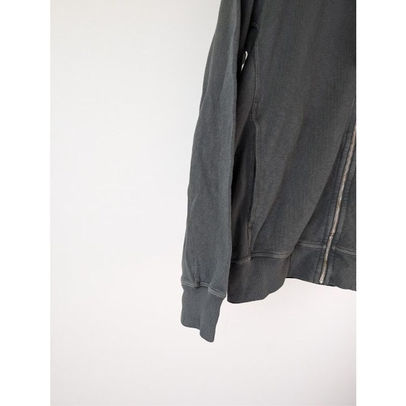 Stone Island o1rshd1 Malfile Cotton Fleece Zip Up Hoodie in Dark Grey Size US S / EU 44-46 / 1 - 7 Thumbnail