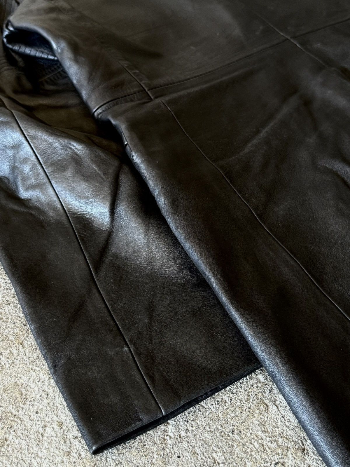 Gucci × Tom Ford Archive Gucci - Tom Ford - Lamb Skin - Leather Coat Size US M / EU 48-50 / 2 - 16 Thumbnail