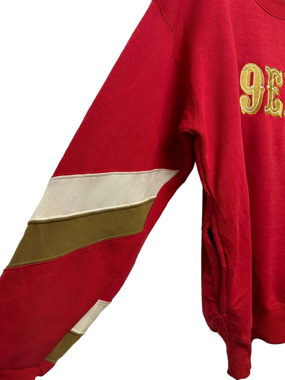 NFL × Starter Vintage 90s SF 49ers Sweatshirt Embroidered Spell Out Size US M / EU 48-50 / 2 - 4 Thumbnail