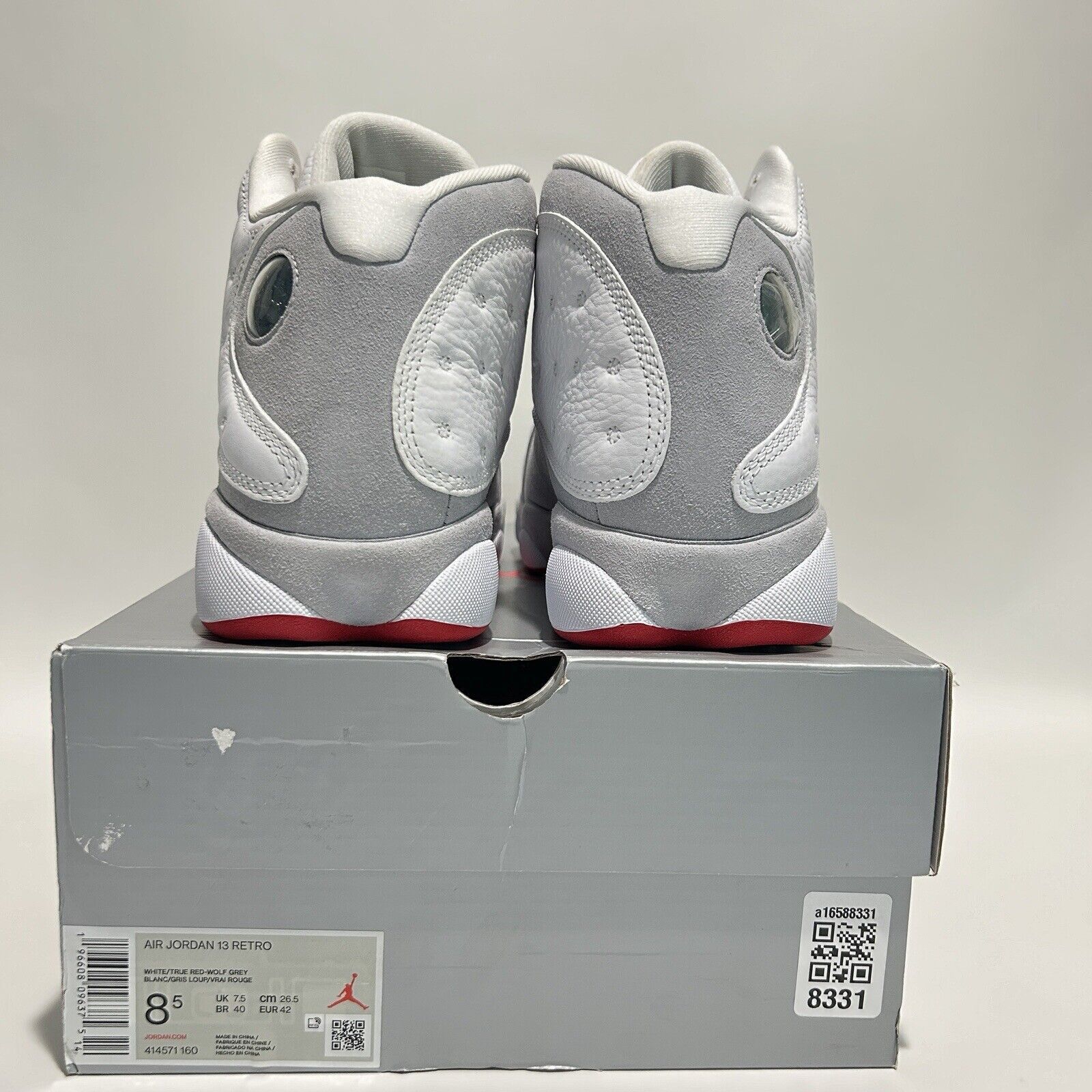 Nike Nike Shoes Air Jordan 13 Retro "Wolf Grey" 2024 Size US 8.5 / EU 41-42 - 4 Thumbnail