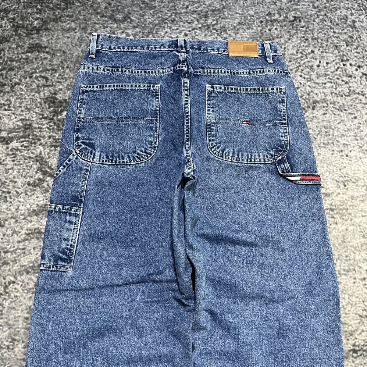 Tommy Hilfiger VINTAGE Y2K TOMMY HILFIGER BAGGY WIDE LEG CARPENTER JEANS Size US 32 / EU 48 - 3 Thumbnail