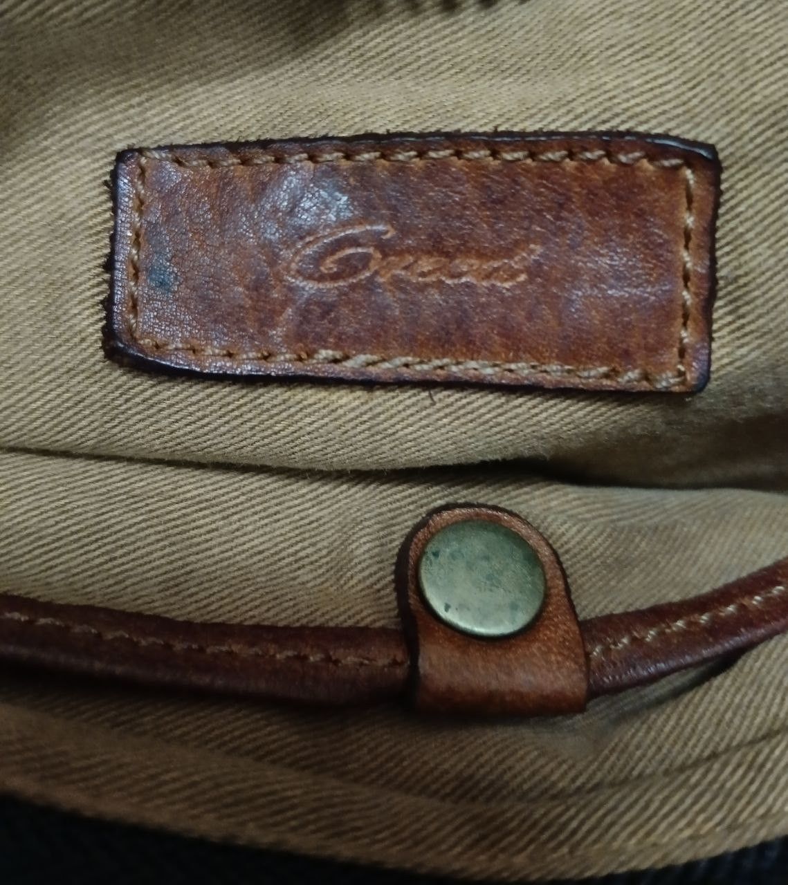 Creed SiCK🔥PATINA LEATHER CREED SLING/CROSSBODY Size ONE SIZE - 6 Thumbnail