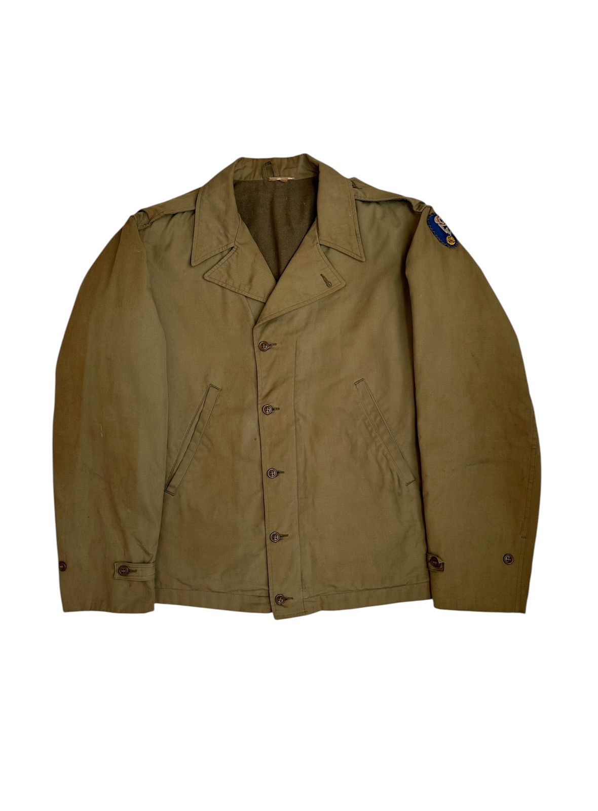 Vintage True Vintage 40s WWII US ARMY M-41 FIELD JACKET Size US L / EU 52-54 / 3 - 1 Thumbnail