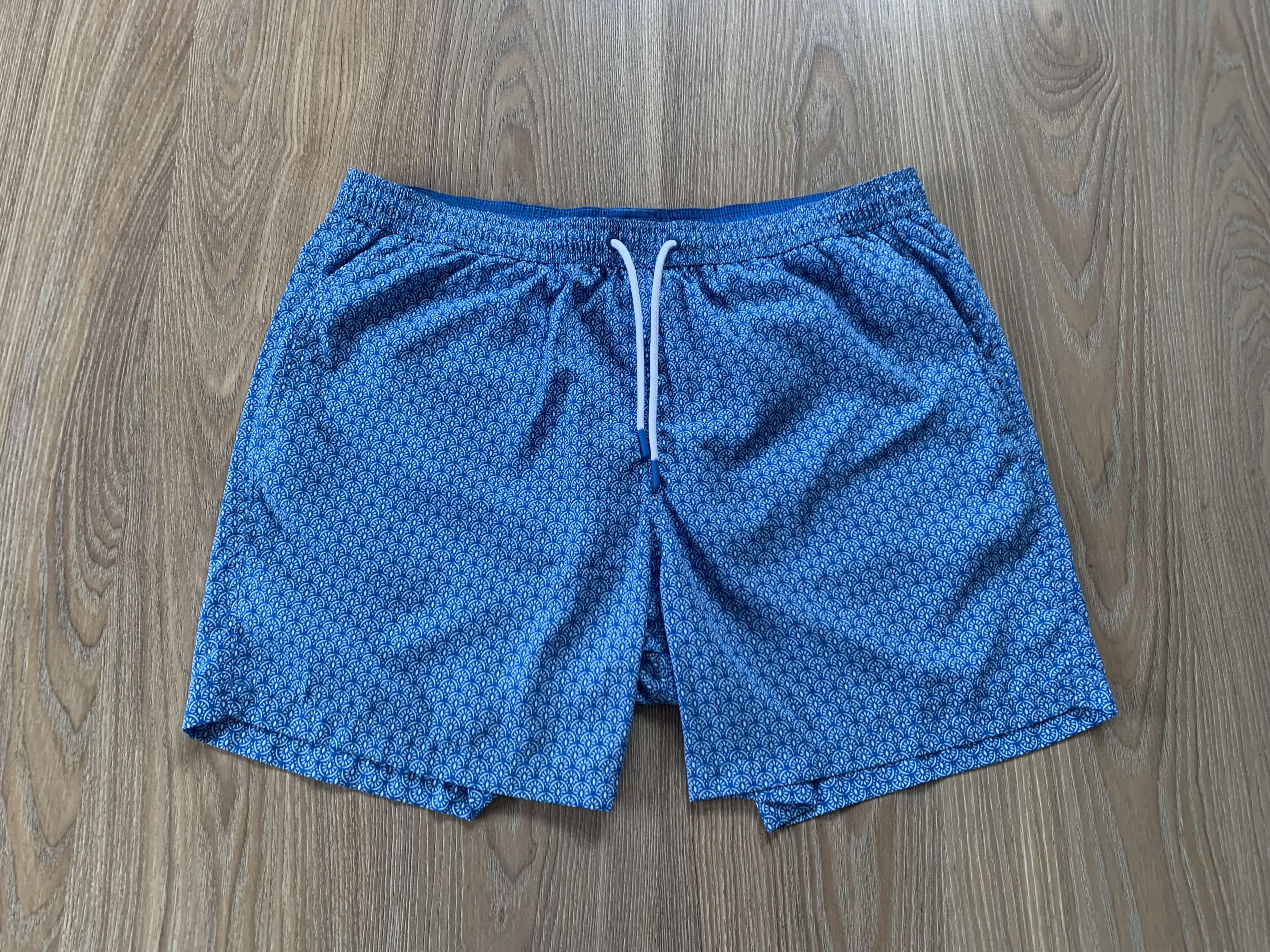 Marks & Spencer Marks & Spencer Blue Beach Swim Shorts Size US 36 / EU 52 - 2 Thumbnail