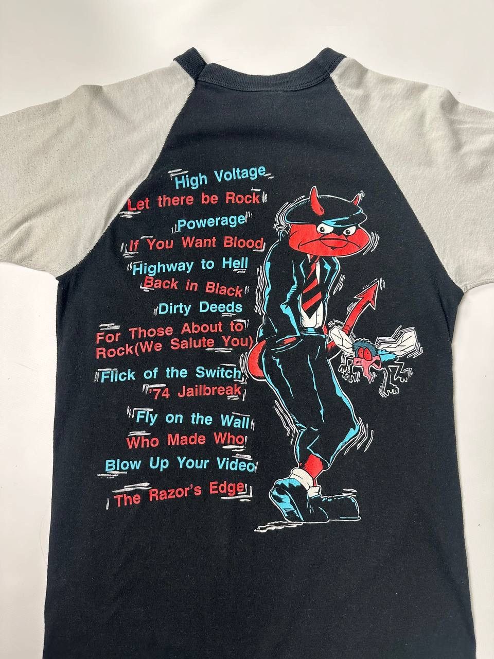 Band Tees × Vintage Rare Vintage 1990 AC DC Rock&Roll Hell’s Bells Tour Tee Size US M / EU 48-50 / 2 - 10 Thumbnail