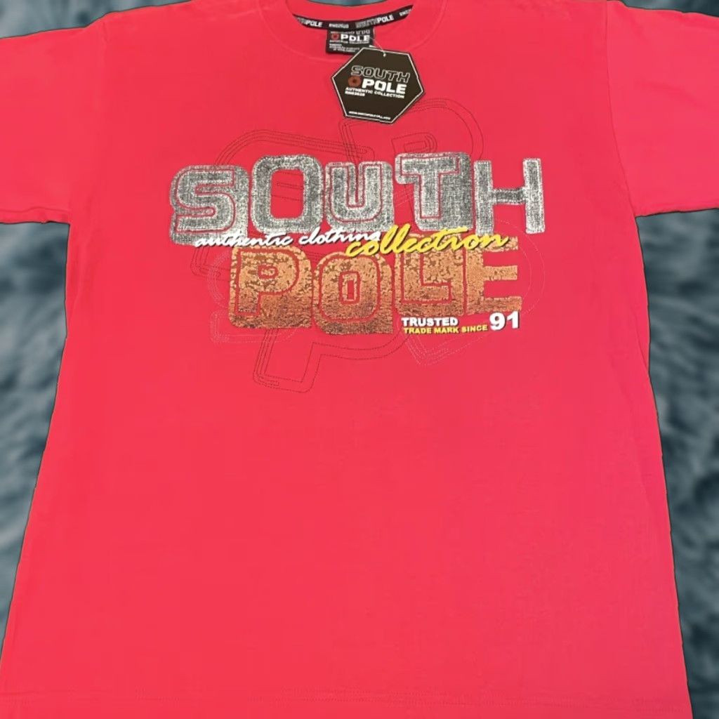 Southpole VINTAGE Southpole Puff Logo Spell out Shirt Mens M NWT Hip Hop Grunge Skater Y2k 90s Size US M / EU 48-50 / 2 - 1 Thumbnail