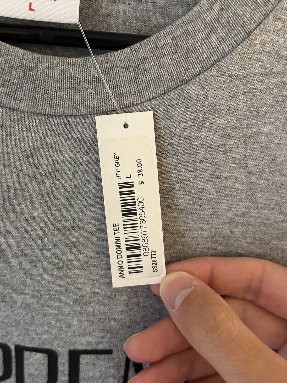 Supreme Supreme Anno Domini Tee Size US L / EU 52-54 / 3 - 4 Thumbnail