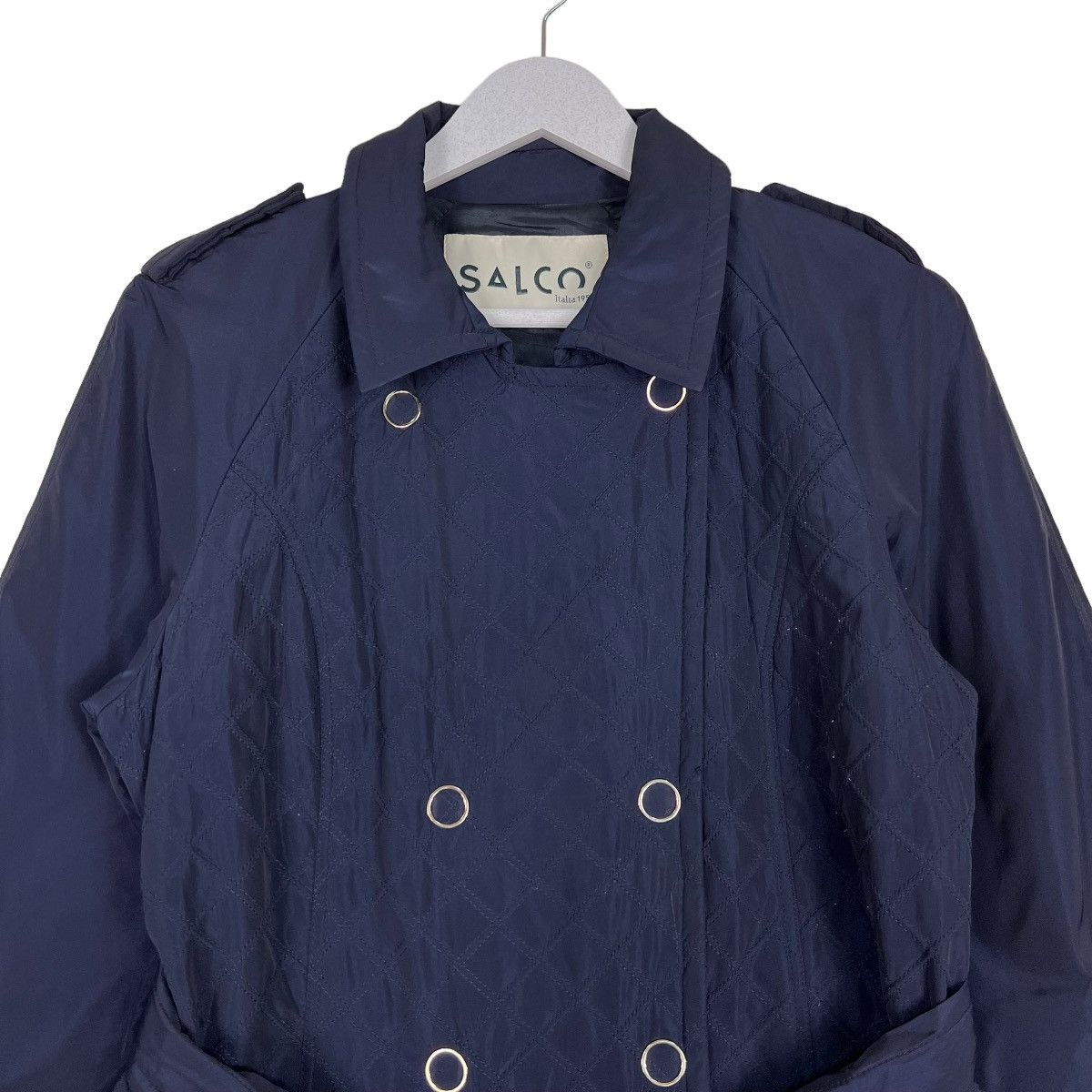 Designer 🔥 SALCO TAORMINA COAT MADE IN ITALY Size M / US 6-8 / IT 42-44 - 3 Thumbnail
