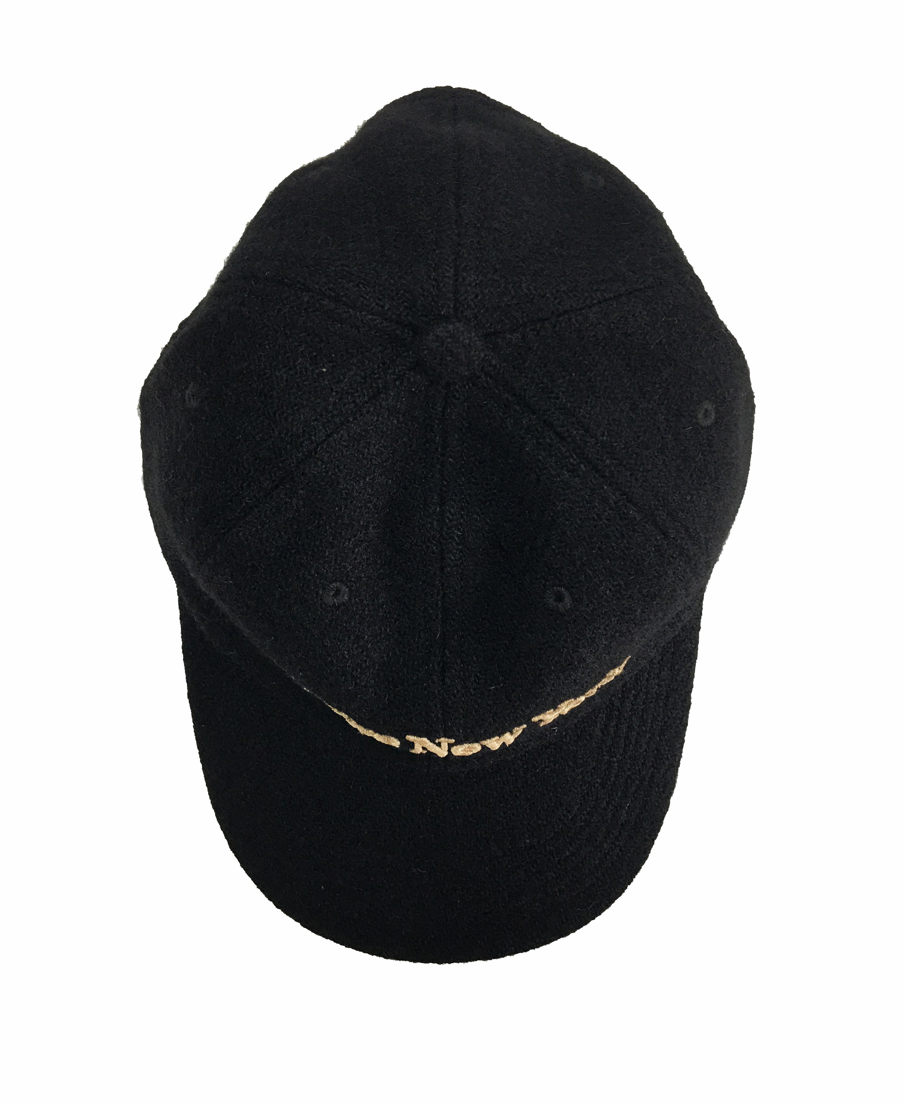 Awake NY Awake NY Embroidered Logo Harris Tweed 6-Panel Hat Black Size ONE SIZE - 3 Thumbnail