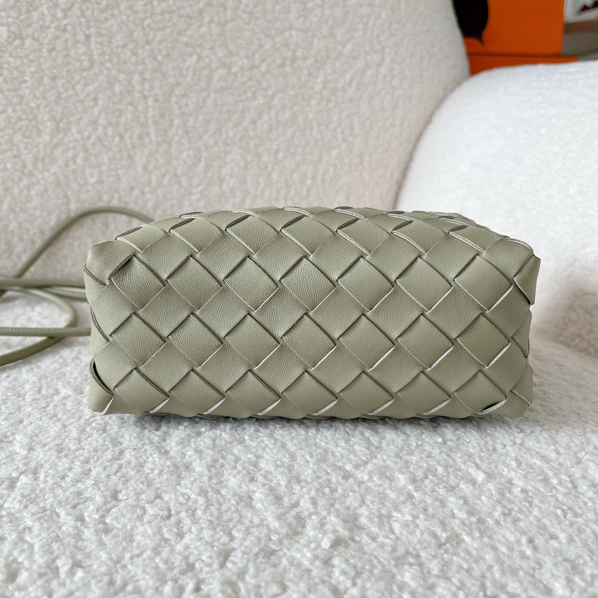 Bottega Veneta Bottega Veneta white woven camera bag Size ONE SIZE - 6 Thumbnail