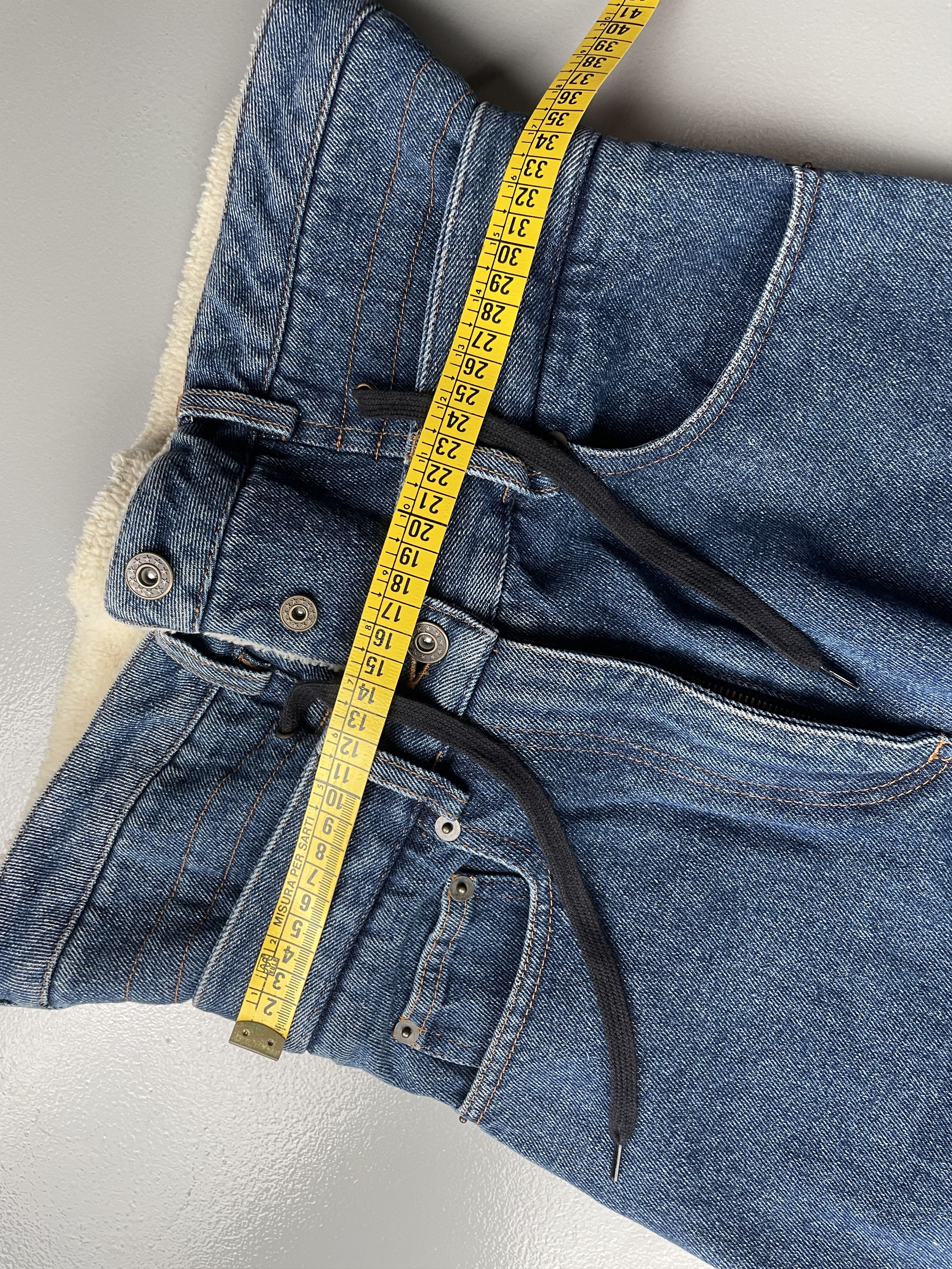 Y/Project Y/Project double waist sherpa jeans - women's size 36 Size 26" / US 2 / IT 38 - 9 Thumbnail