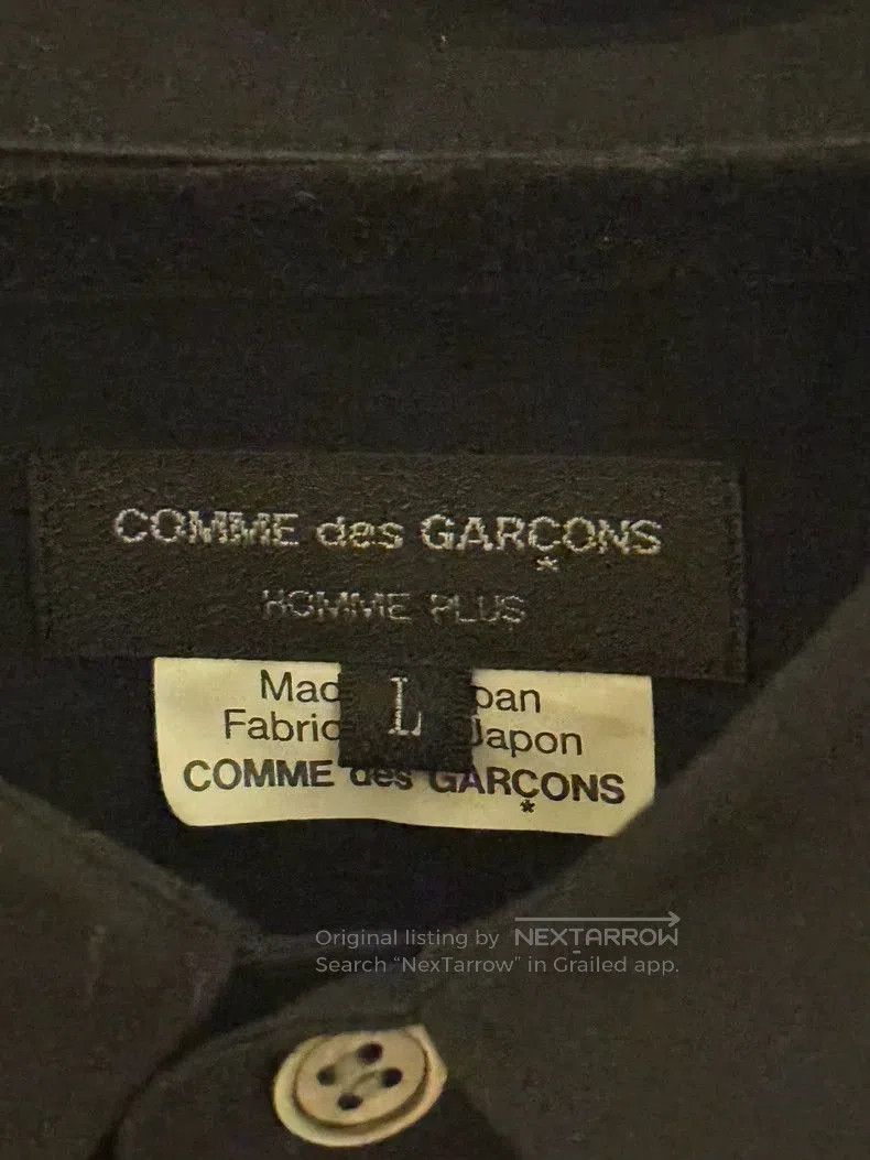 Comme des Garcons Comme des Garçons Homme Plus Ruched Shirt. Size US L / EU 52-54 / 3 - 2 Thumbnail