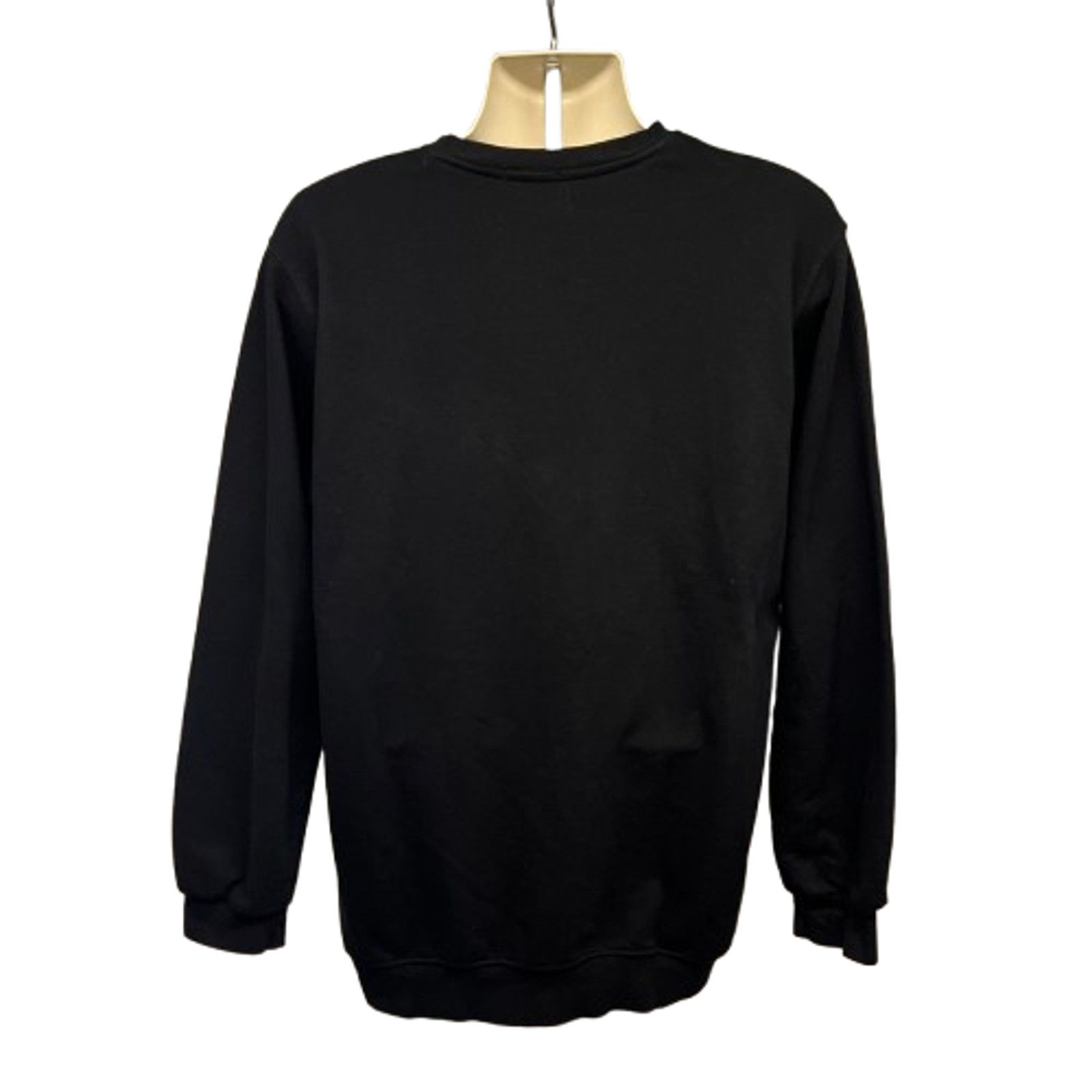 Balmain BALMAIN Paris Spell Out Black Graphic Sweatshirt 2XL Stretch Size XXL / US 16-18 / IT 52-54 - 2 Thumbnail