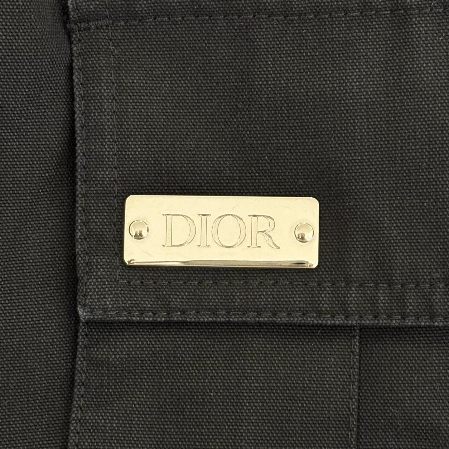 Dior Dior Metal Plaque Cargo Pants Black Size US 28 / EU 44 - 7 Thumbnail