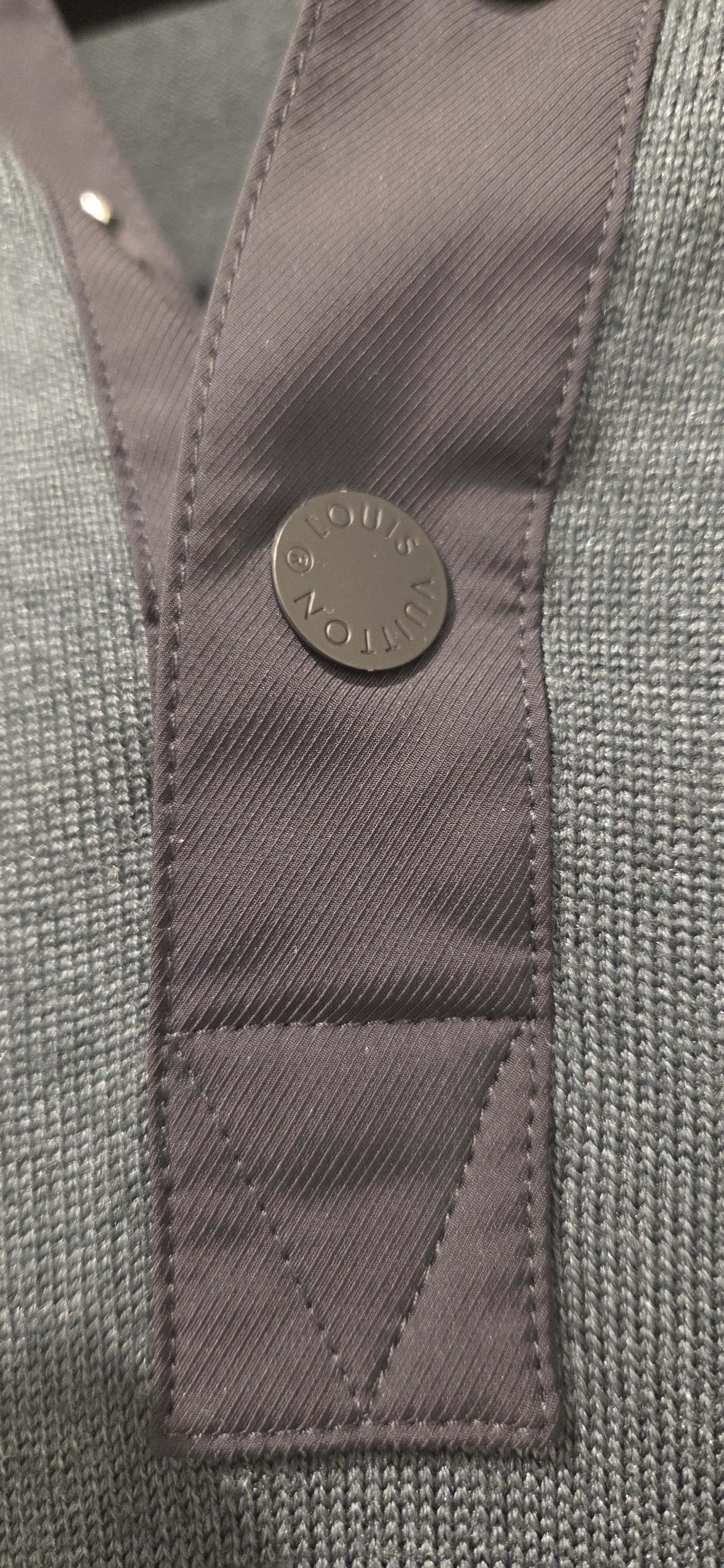 Louis Vuitton Long Polo Sweater from Kim Jones Louis Vuitton mix media Size US XL / EU 56 / 4 - 3 Thumbnail