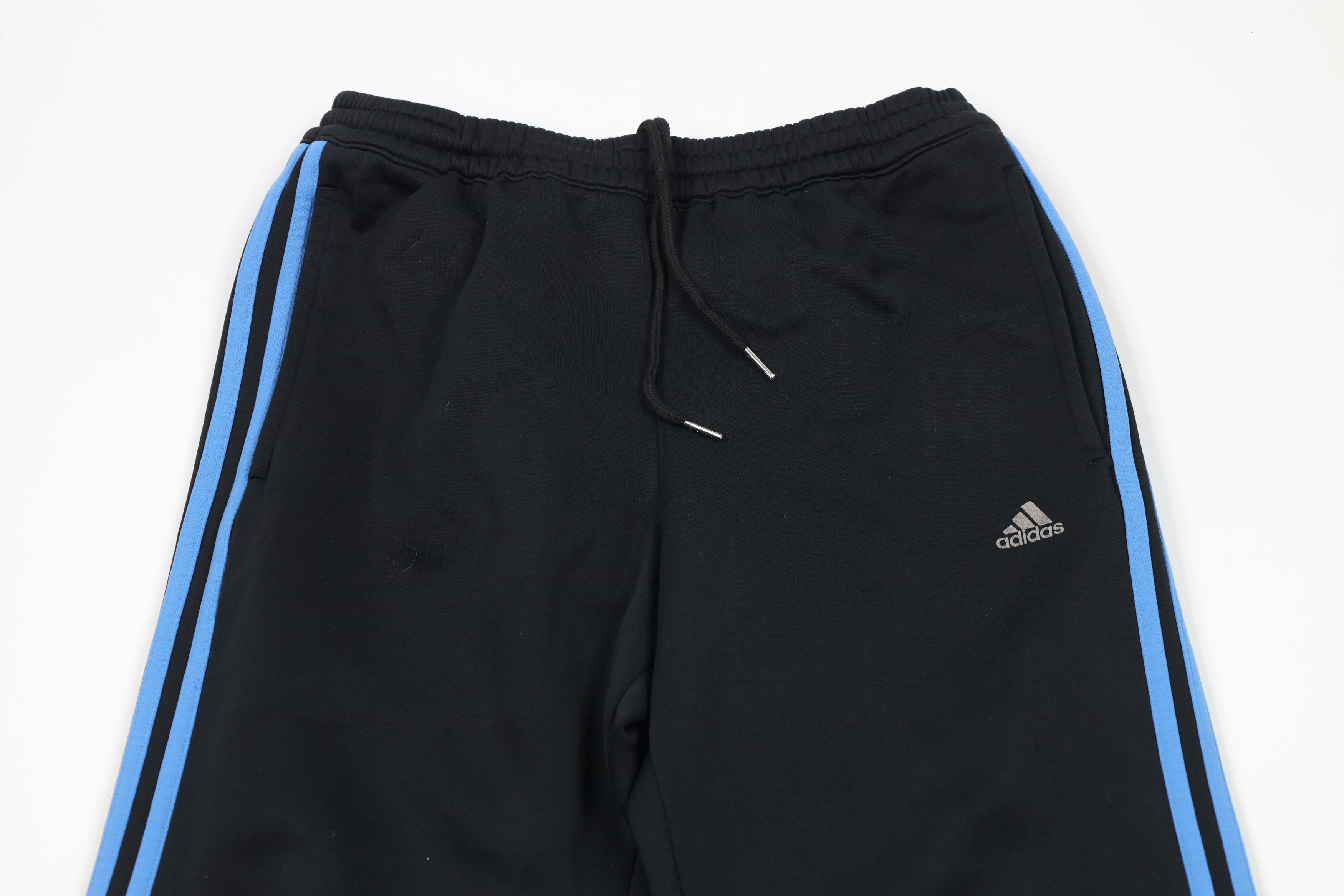 Adidas × Vintage Vintage Adidas Spell Out Wide Leg Reflective Sweatpants Size US 34 / EU 50 - 2 Thumbnail