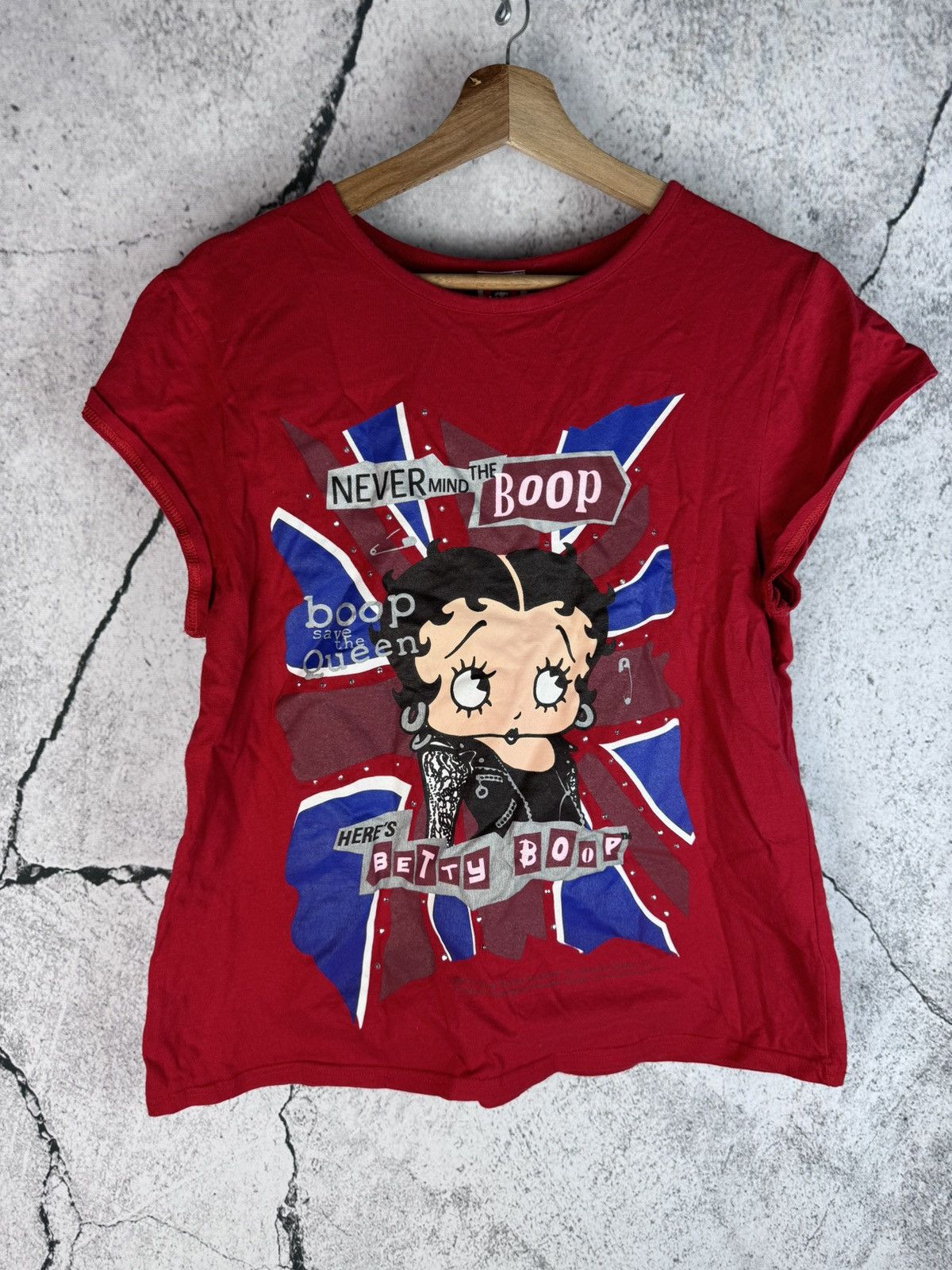 Universal Studios BETTY BOOP MOVIE CARTOON RARE VINTAGE BLACK TANKTOP Size US M / EU 48-50 / 2 - 1 Thumbnail