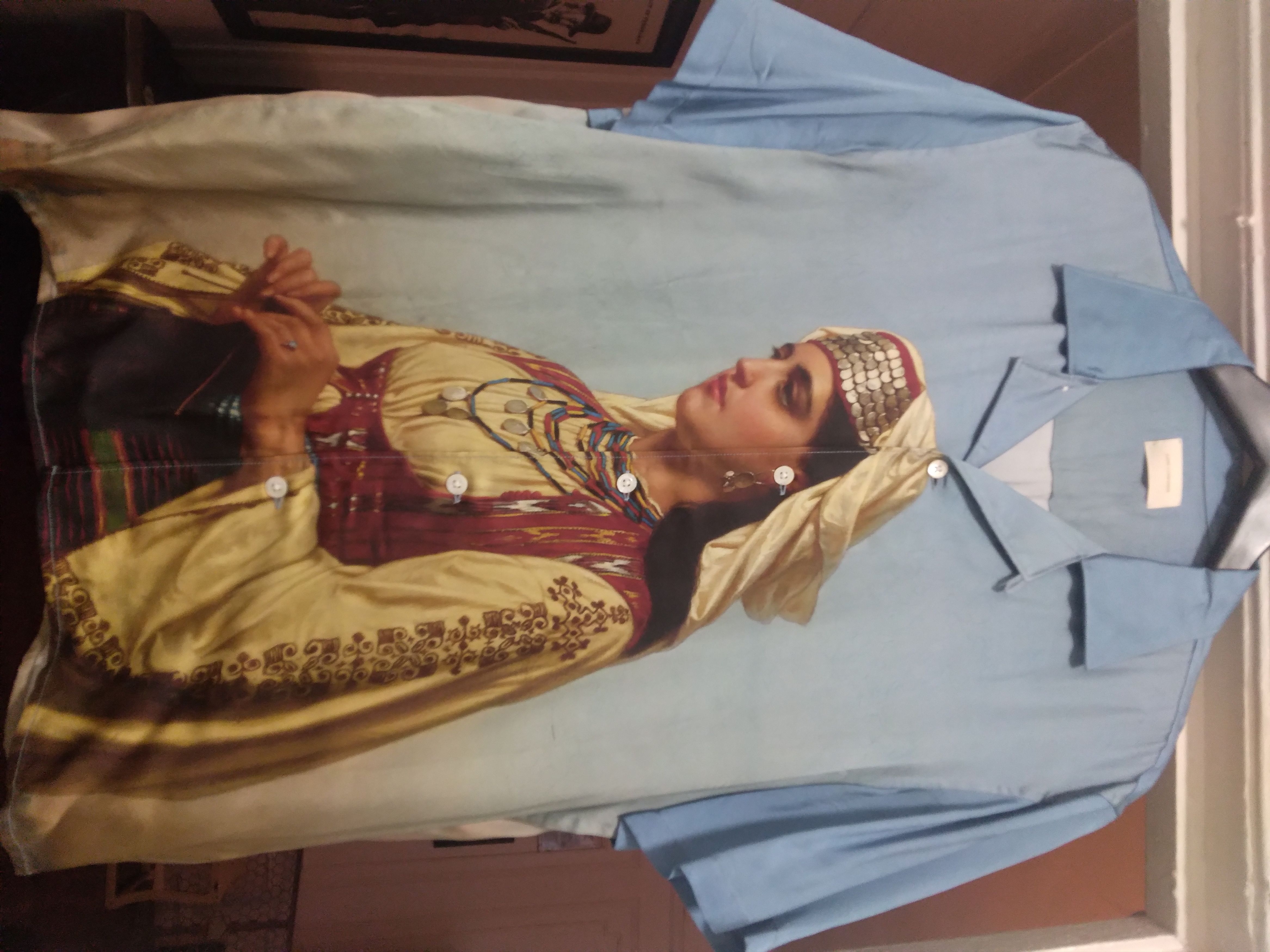 Aime Leon Dore Printed Leisure Shirt Virgin Mary Greek Beauty Size US L / EU 52-54 / 3 - 4 Thumbnail
