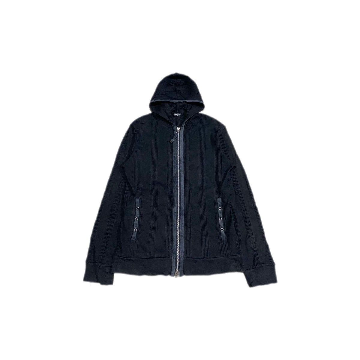 Hysteric Glamour × If Six Was Nine × Japanese Brand 🔥Sick Y2K Comme Ca Ism Eyelet Zipper Hoodie Size US M / EU 48-50 / 2 - 3 Thumbnail