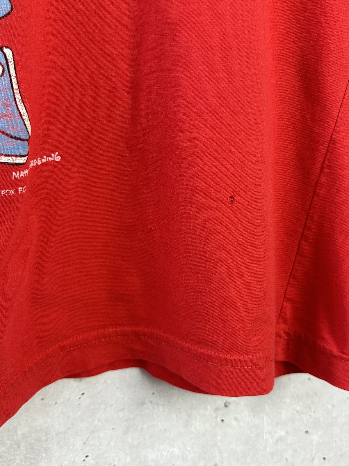 Other Bart Simpson Vintage 90s C.Fox Red T-shirt Size US S / EU 44-46 / 1 - 6 Thumbnail