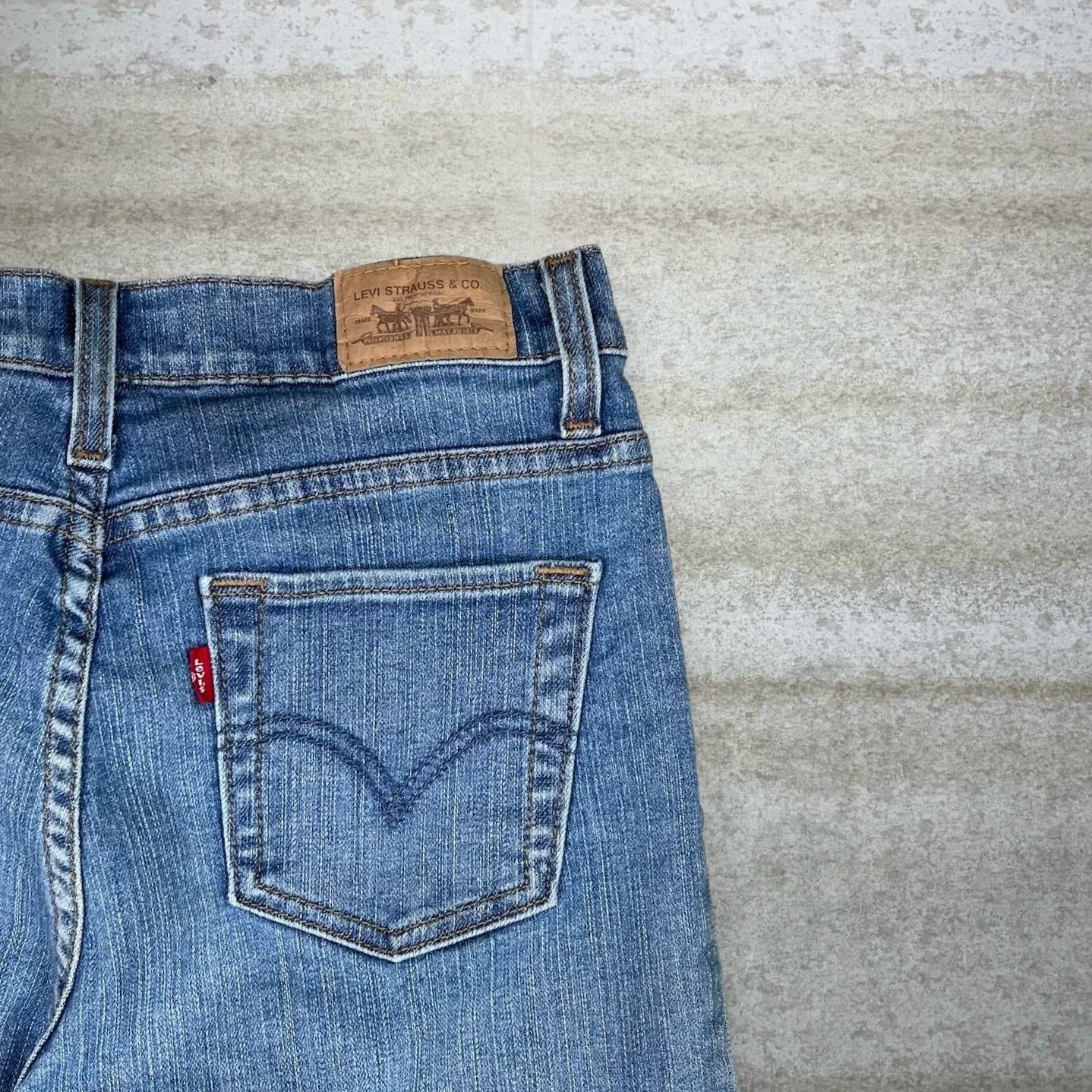 Levi's Vintage Y2K Levis Jeans 512 Womens 6 Slim Bootcut Light Wash Size 28" / US 6 / IT 42 - 3 Thumbnail