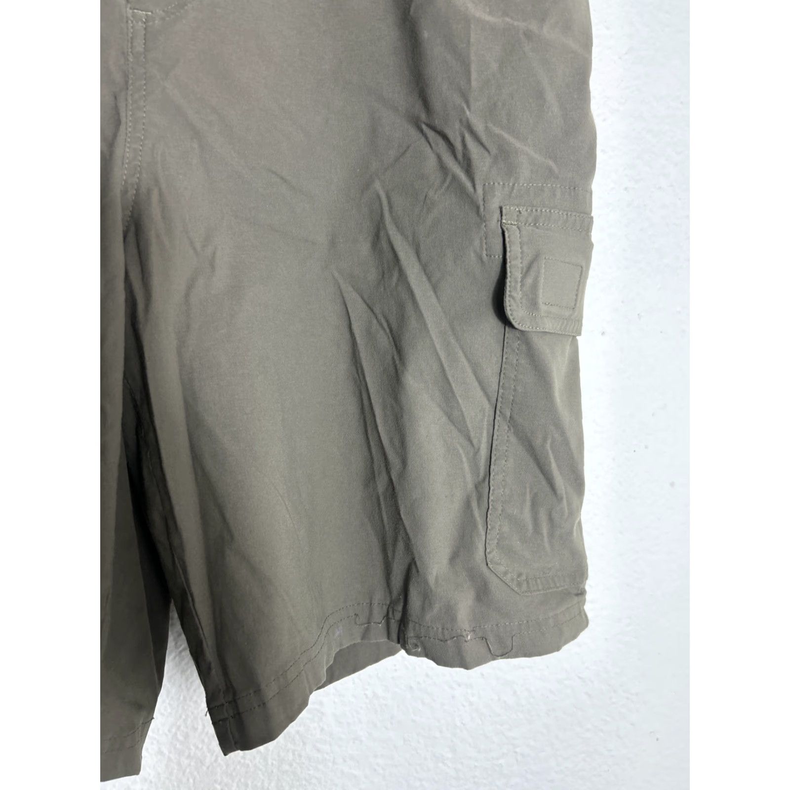 Orvis Orvis Mens Cargo Shorts Olive Green 36x9 Regular Nylon Green Cargo Mens Size 36 XD Size US 36 / EU 52 - 5 Thumbnail