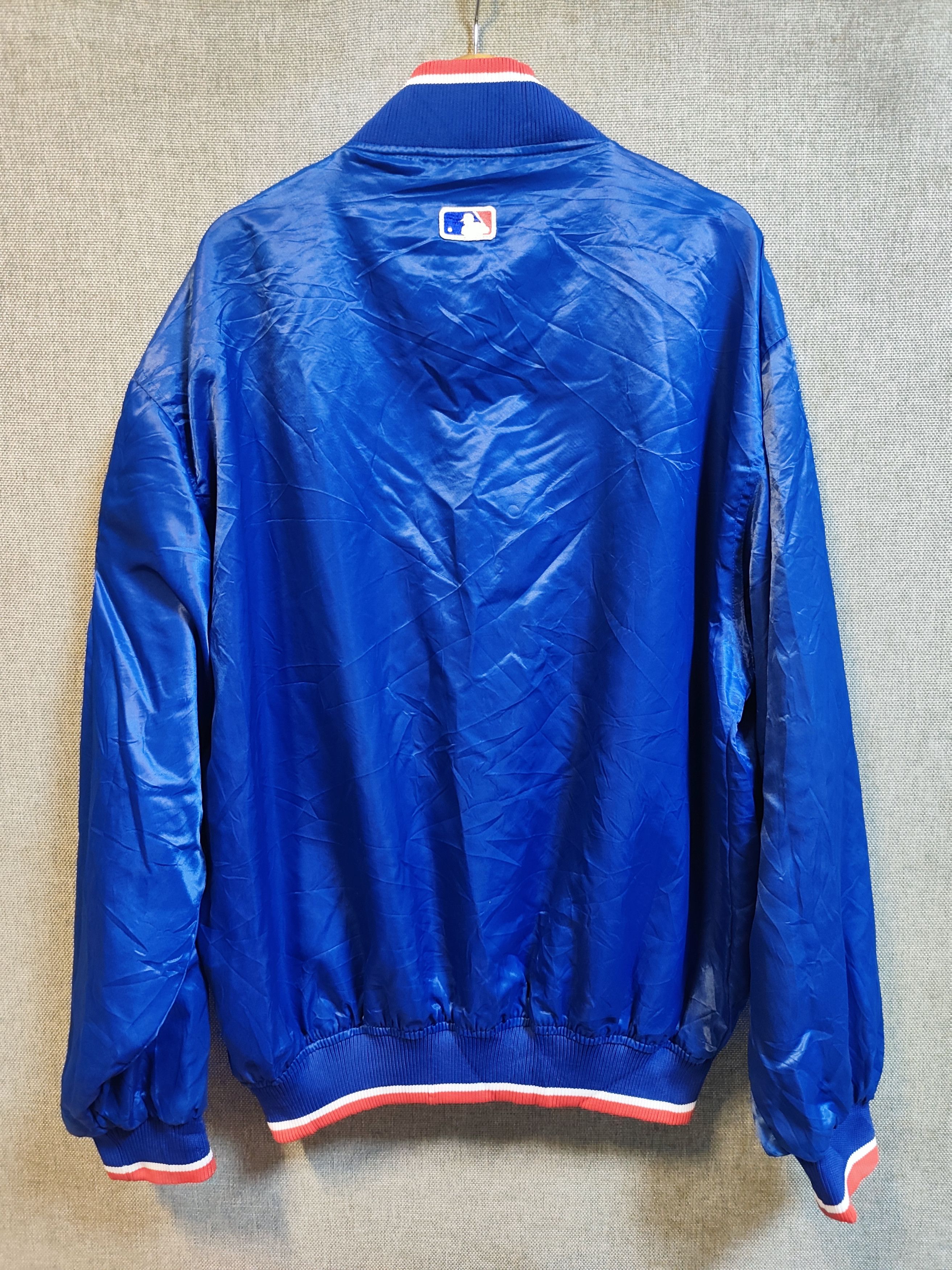MLB Vtg Rare MLB Montreal Expos Blue Starter Satin Bomber Jacket Size US XXL / EU 58 / 5 - 2 Thumbnail