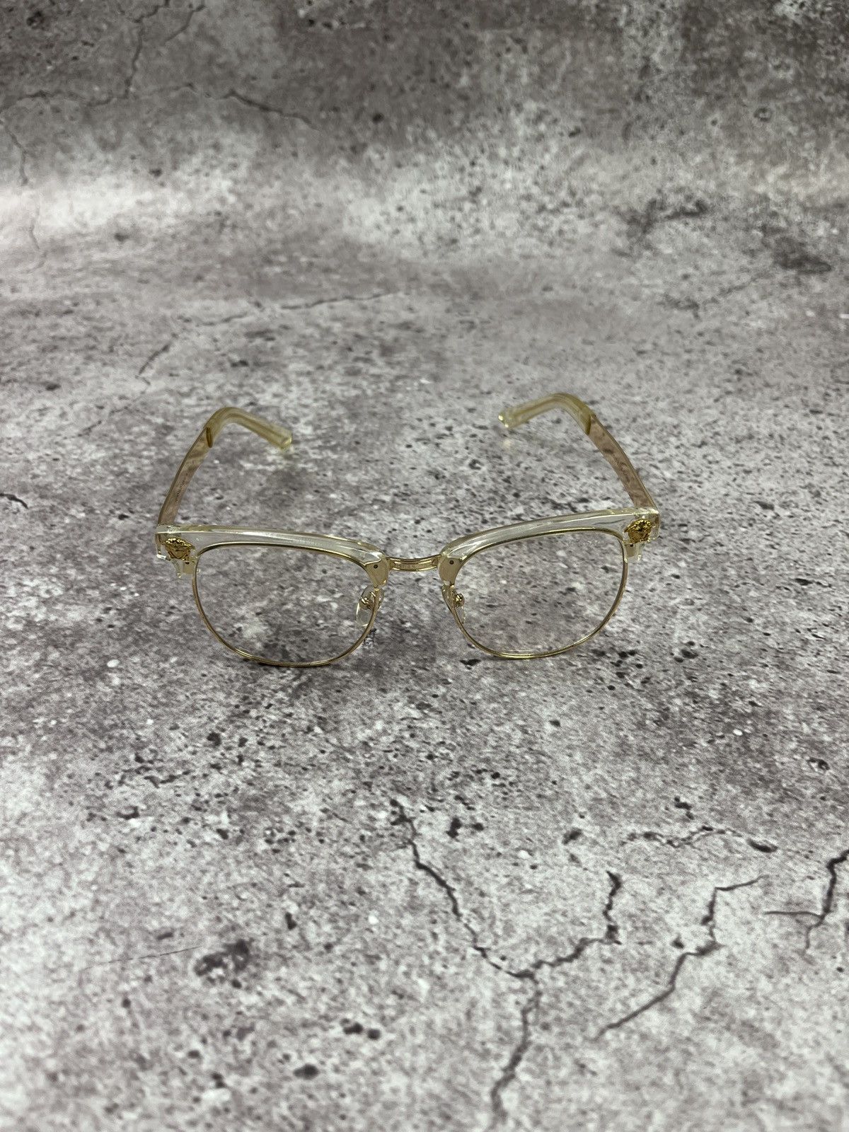 Versace Versace Medusa Logo Glasses Size ONE SIZE - 3 Thumbnail