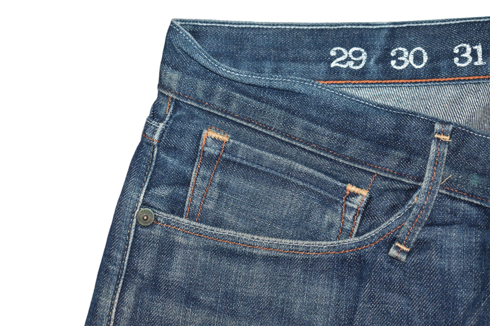 Earnest Sewn × Japanese Brand Vintage earnest sewn distressed jeans size 33 Size US 33 - 5 Thumbnail