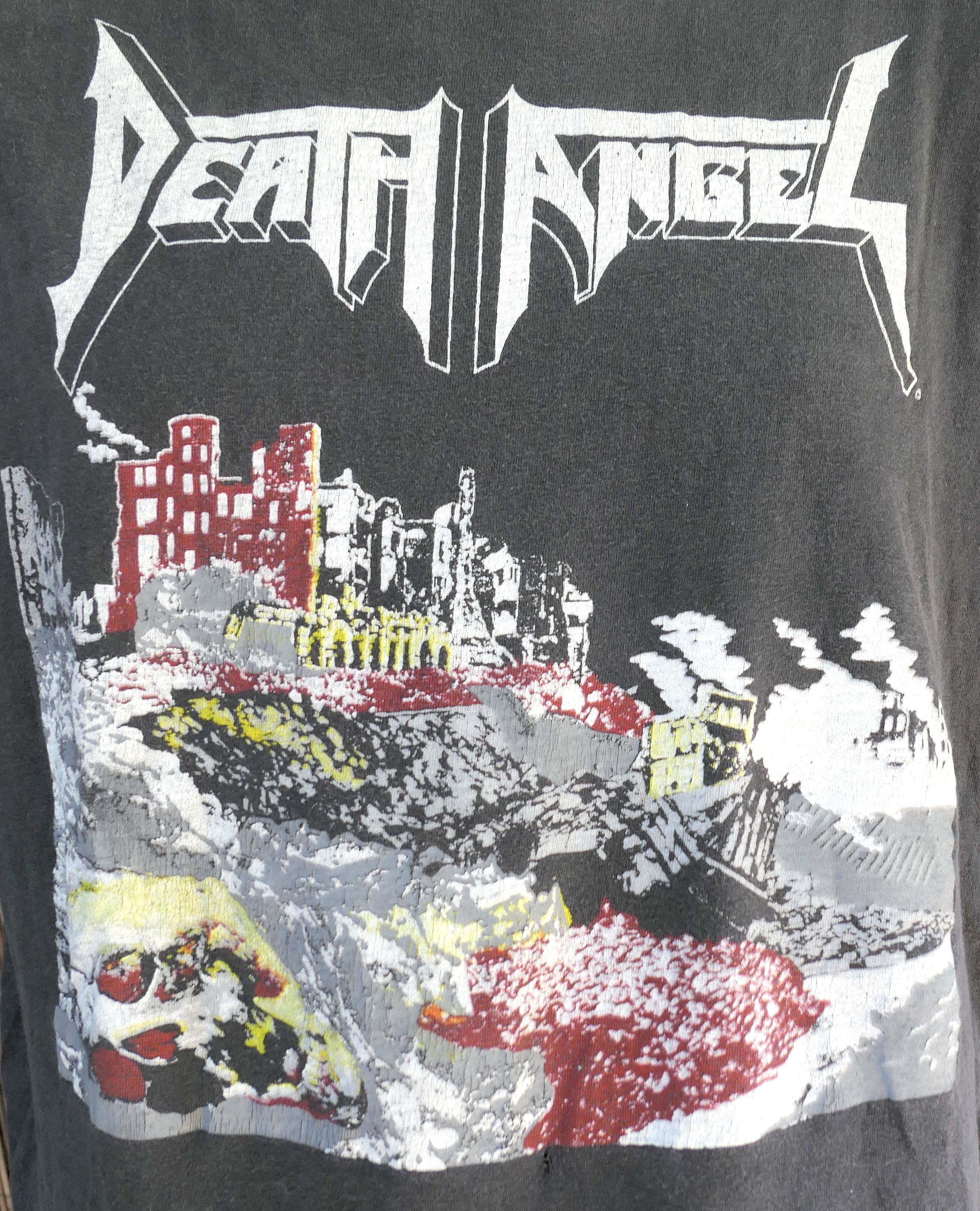 Vintage Vintage DEATH ANGEL The Ultra Violence T Shirt XL Size US XL / EU 56 / 4 - 1 Thumbnail