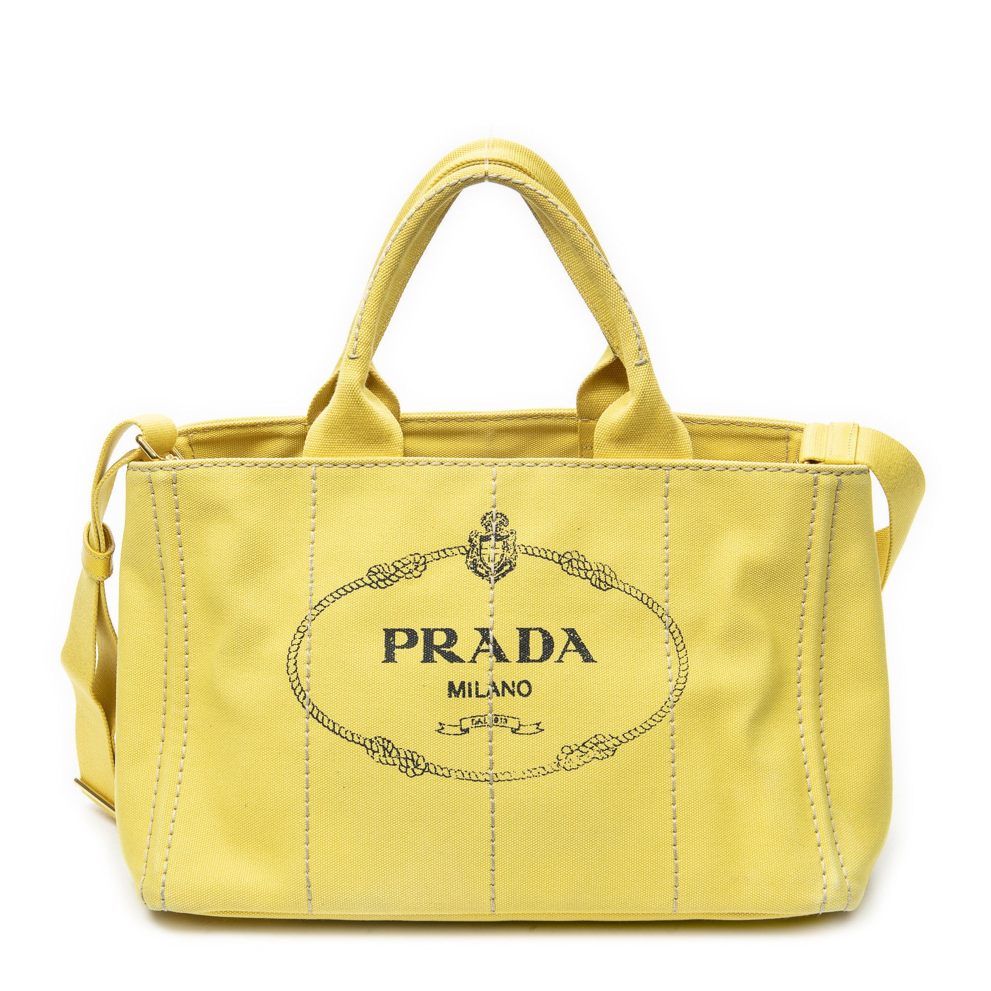 Prada Large Canapa Tote Size ONE SIZE - 1 Thumbnail