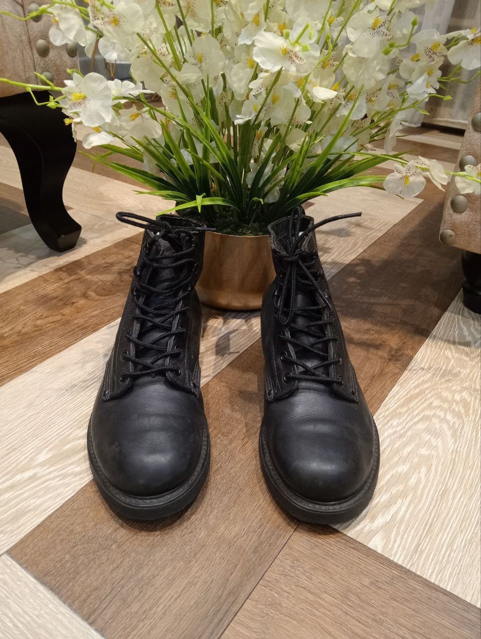 A.P.C. A.P.C BOOTS MAXITRED OIL RESISTANT BOOTS - BLACK Size US 6.5 / EU 39-40 - 3 Thumbnail