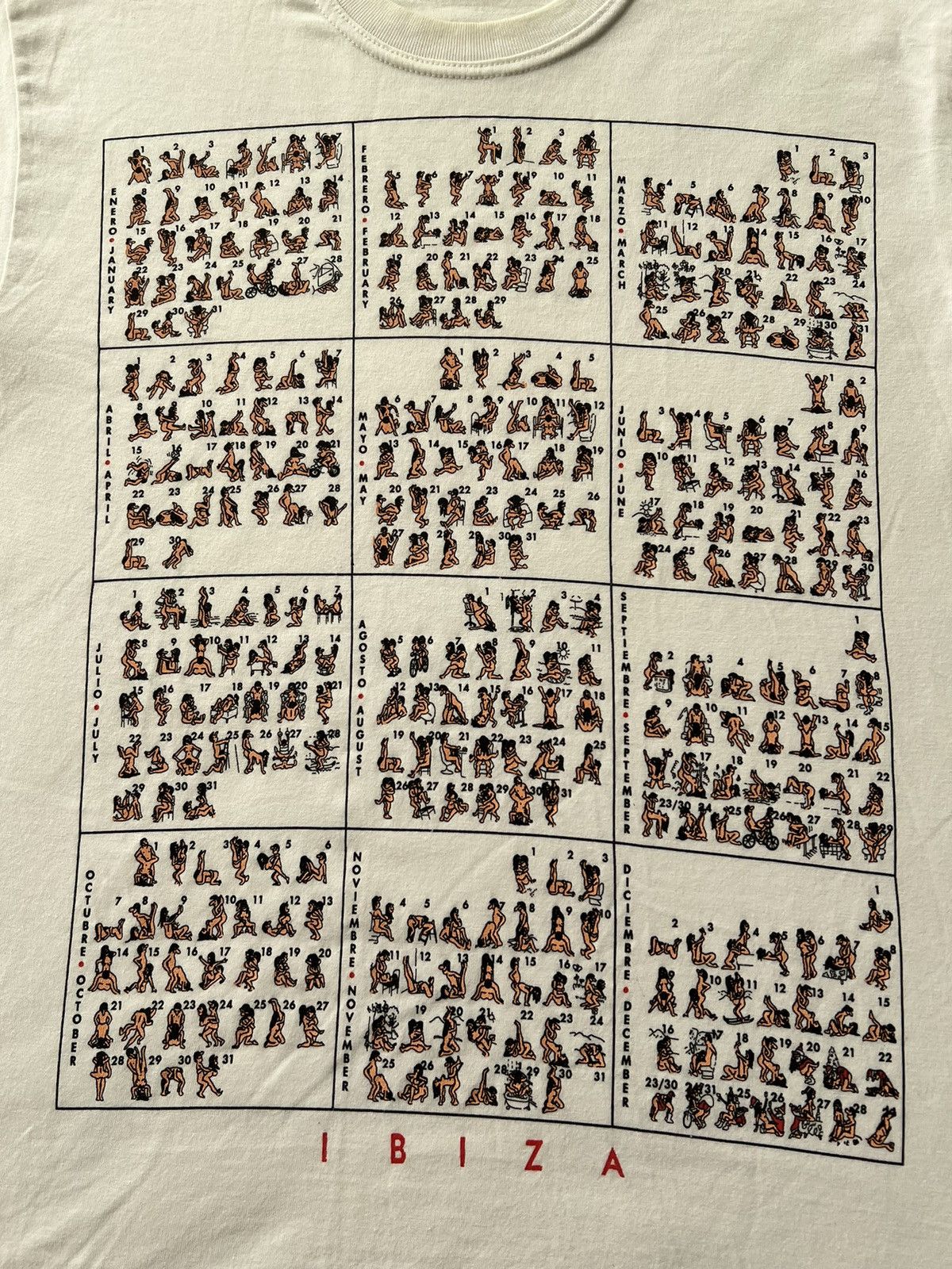 Vintage Vintage 2000s Sex Positions Kamasutra Porno Star Ibiza Size US M / EU 48-50 / 2 - 4 Thumbnail
