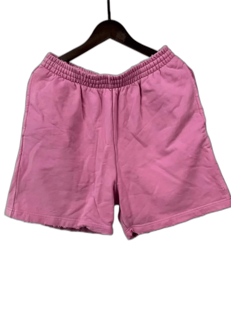Balenciaga Balenciaga Pink Distressed Shorts for Sale-yf Size US 26 / EU 42 - 1 Thumbnail