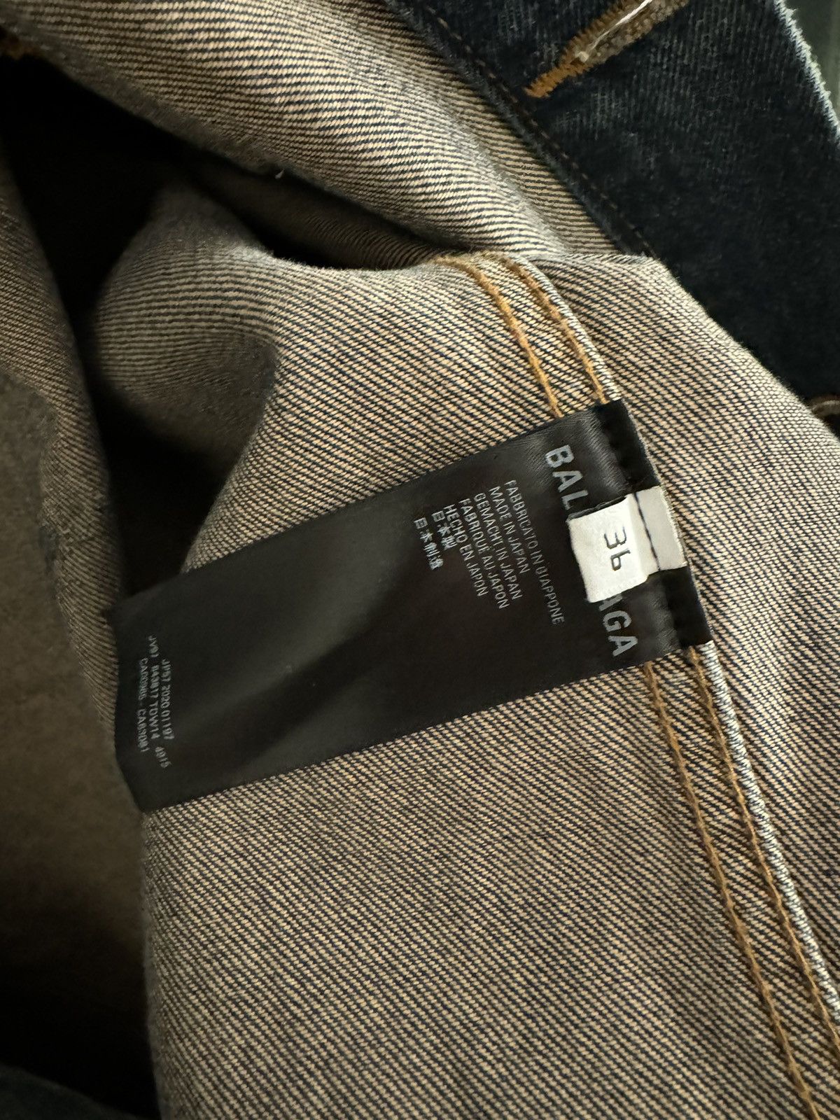 Balenciaga Balenciaga Denim Jacket Size US L / EU 52-54 / 3 - 6 Thumbnail