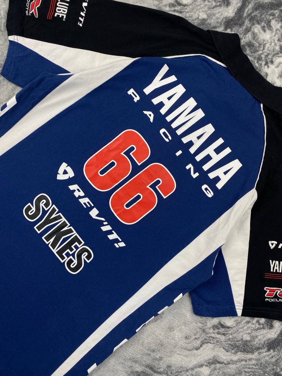 Yamaha Vintage Yamaha Racing Big Logo Polo Shirt Men Size S Blue Size US S / EU 44-46 / 1 - 14 Thumbnail