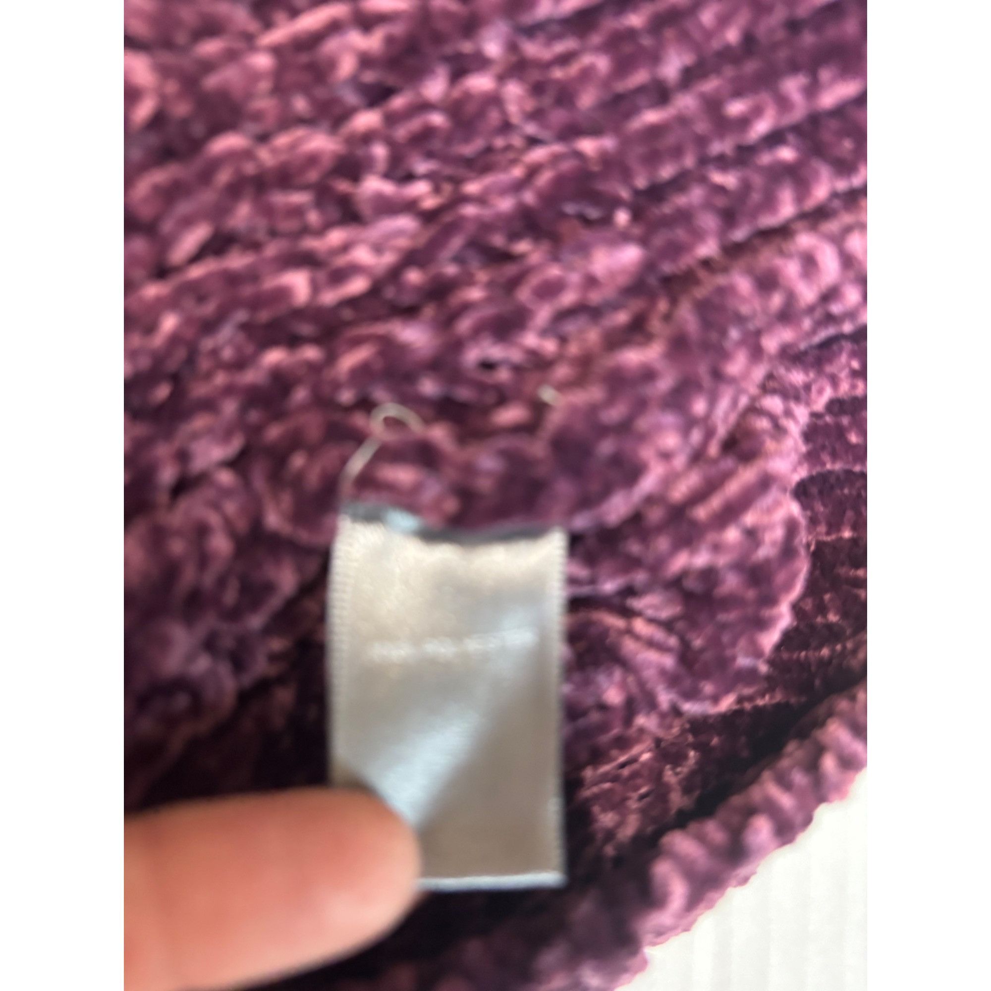 Other Marled Reunited Twisted Shoulder Chunky Junior’s Sweater, Ca Size L / US 10 / IT 46 - 8 Thumbnail