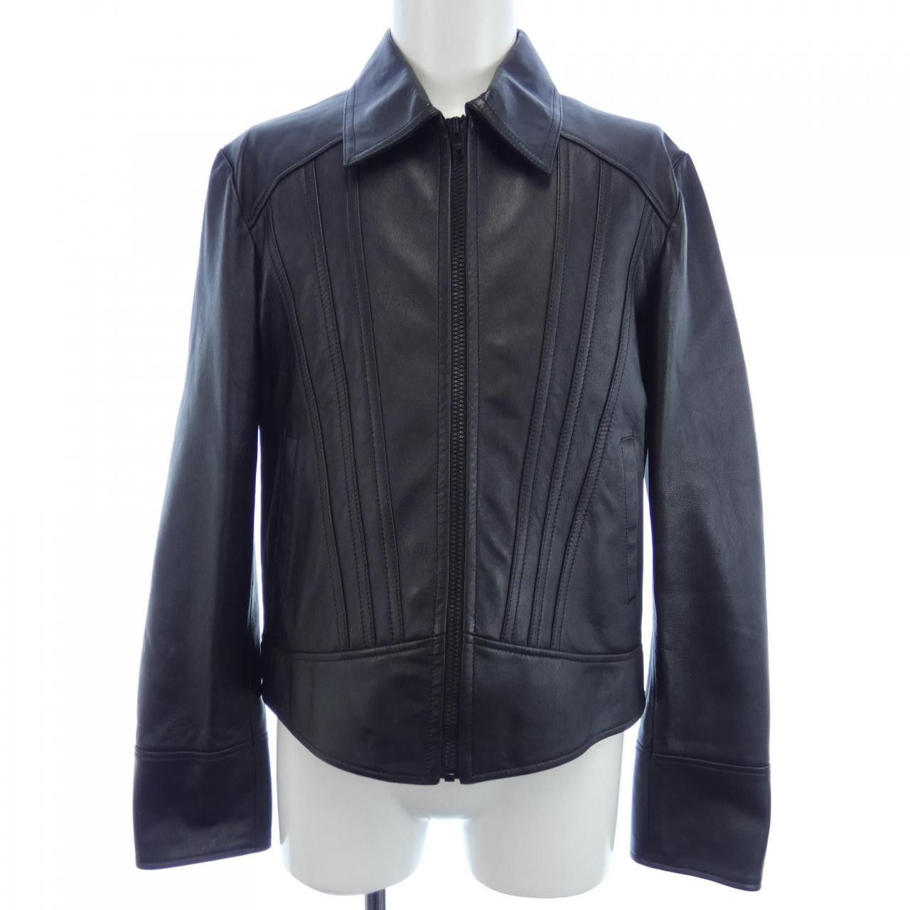 Celine Celine Leather Jacket Leather Outerwear 2EG27269L DUTY FREE for USA