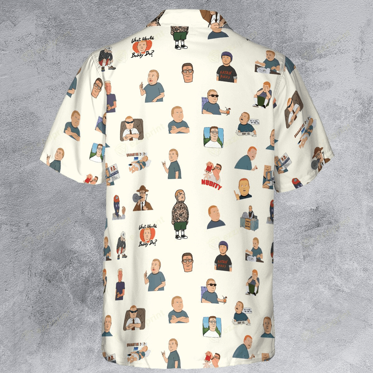 The Unbranded Brand Bobby Hill King Of The Hill Pattern Button Down Shirt Size US L / EU 52-54 / 3 - 3 Thumbnail