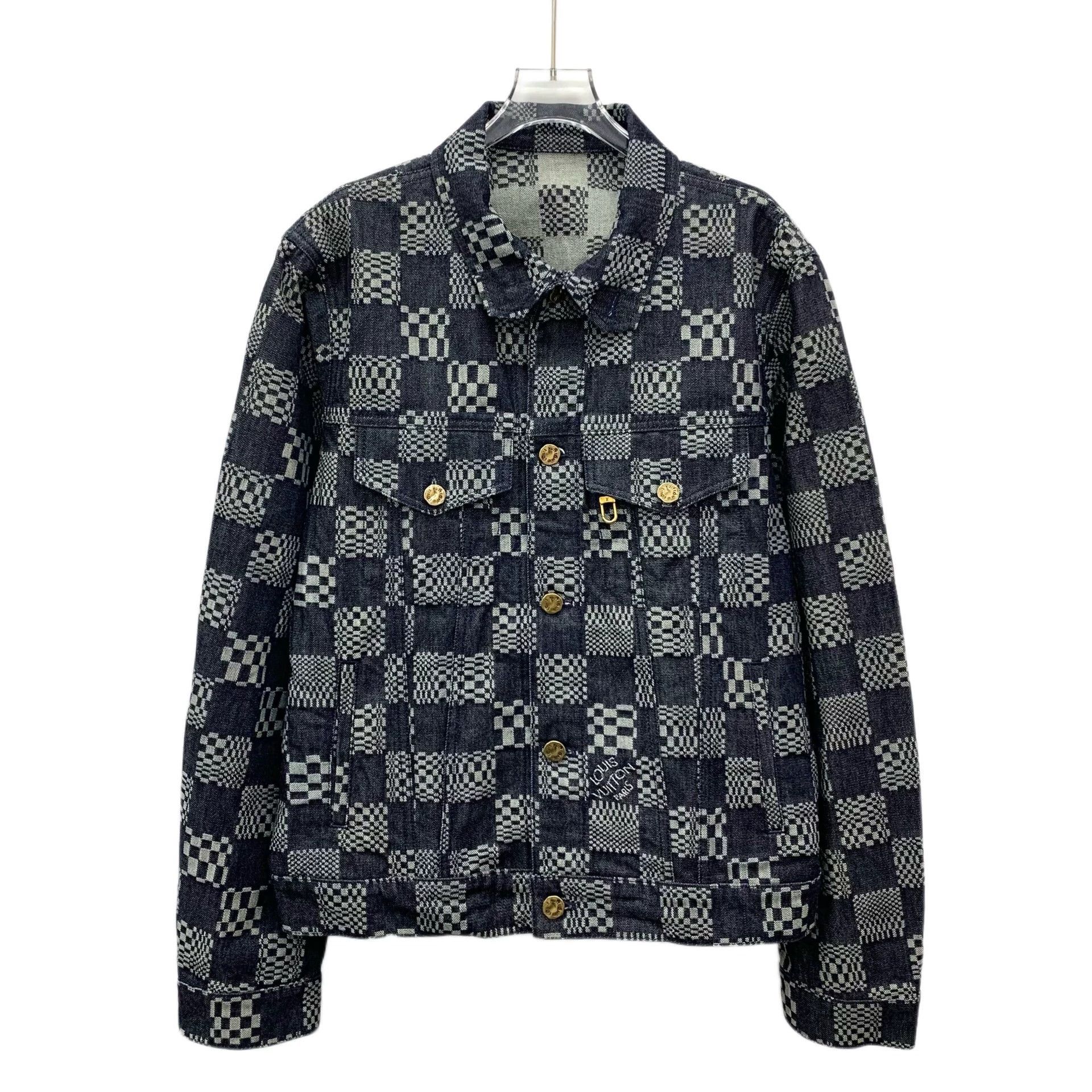 Louis Vuitton KM0652 Louis Vuitton long-sleeved denim jacket Size US L / EU 52-54 / 3 - 1 Thumbnail
