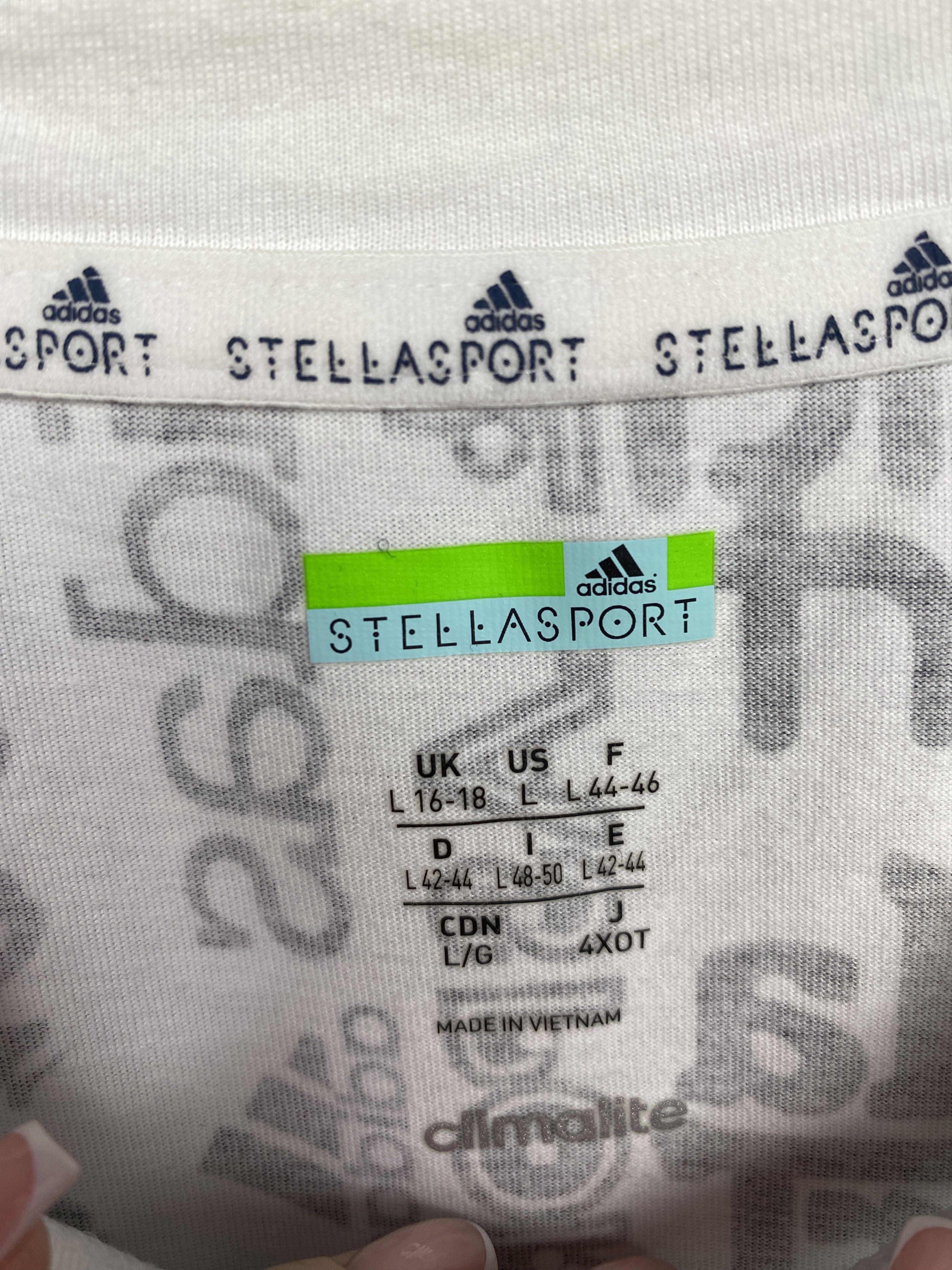 Stella McCartney Adidas Stella McCartney Sport Womens T-Shirt Size L / US 10 / IT 46 - 3 Thumbnail