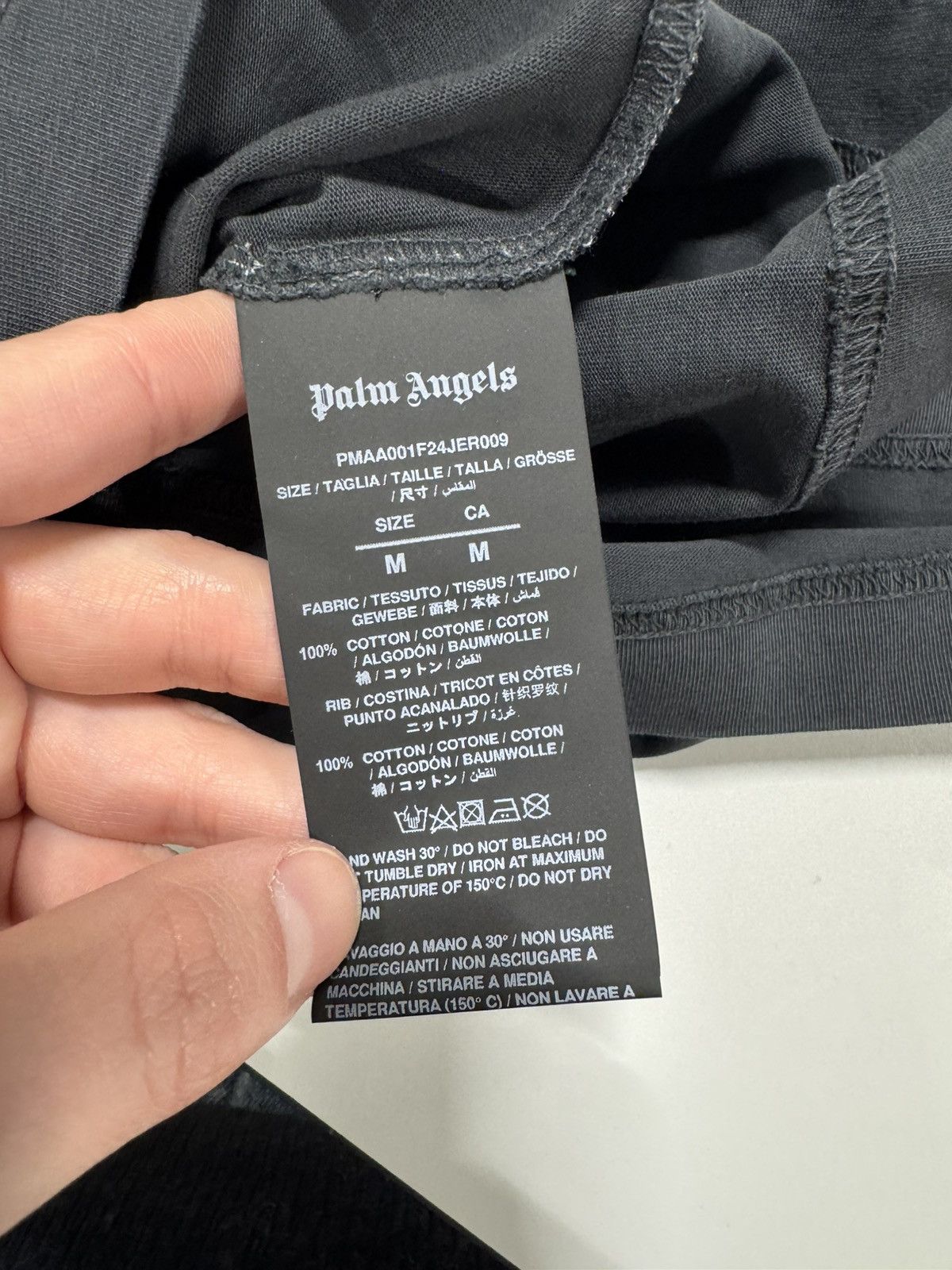 Palm Angels Palm Angels Burning Logo T-Shirt NEW 475$ Size US M / EU 48-50 / 2 - 6 Thumbnail