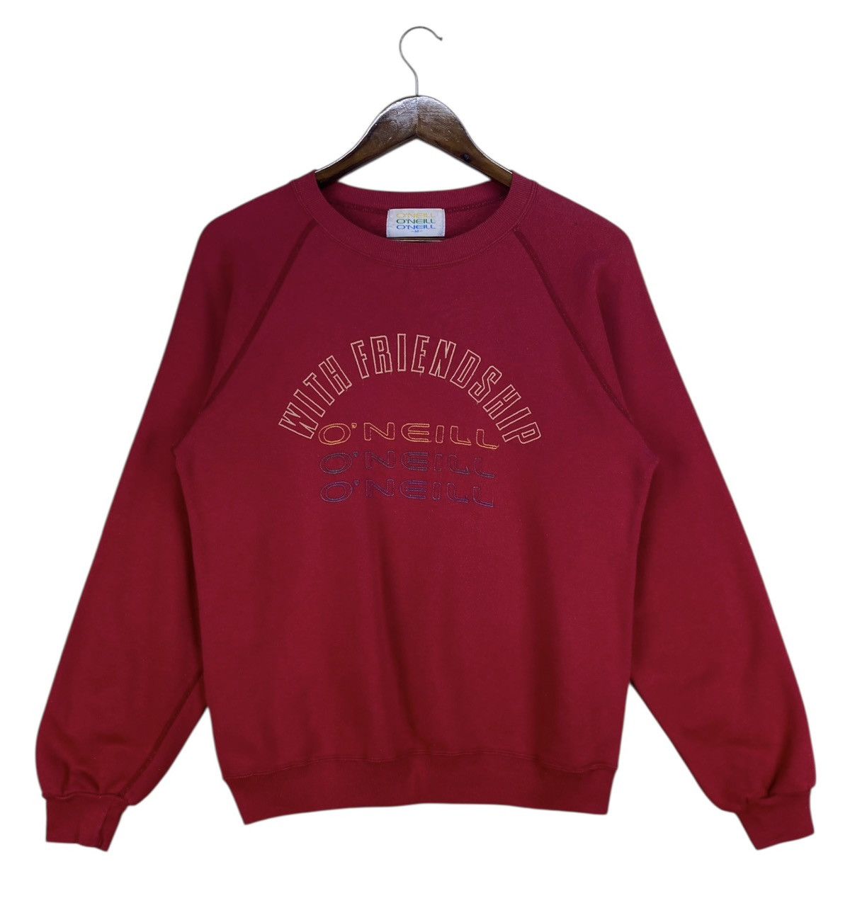 O'Neill Vintage Oneill Sweatshirt Size US M / EU 48-50 / 2 - 1 Thumbnail